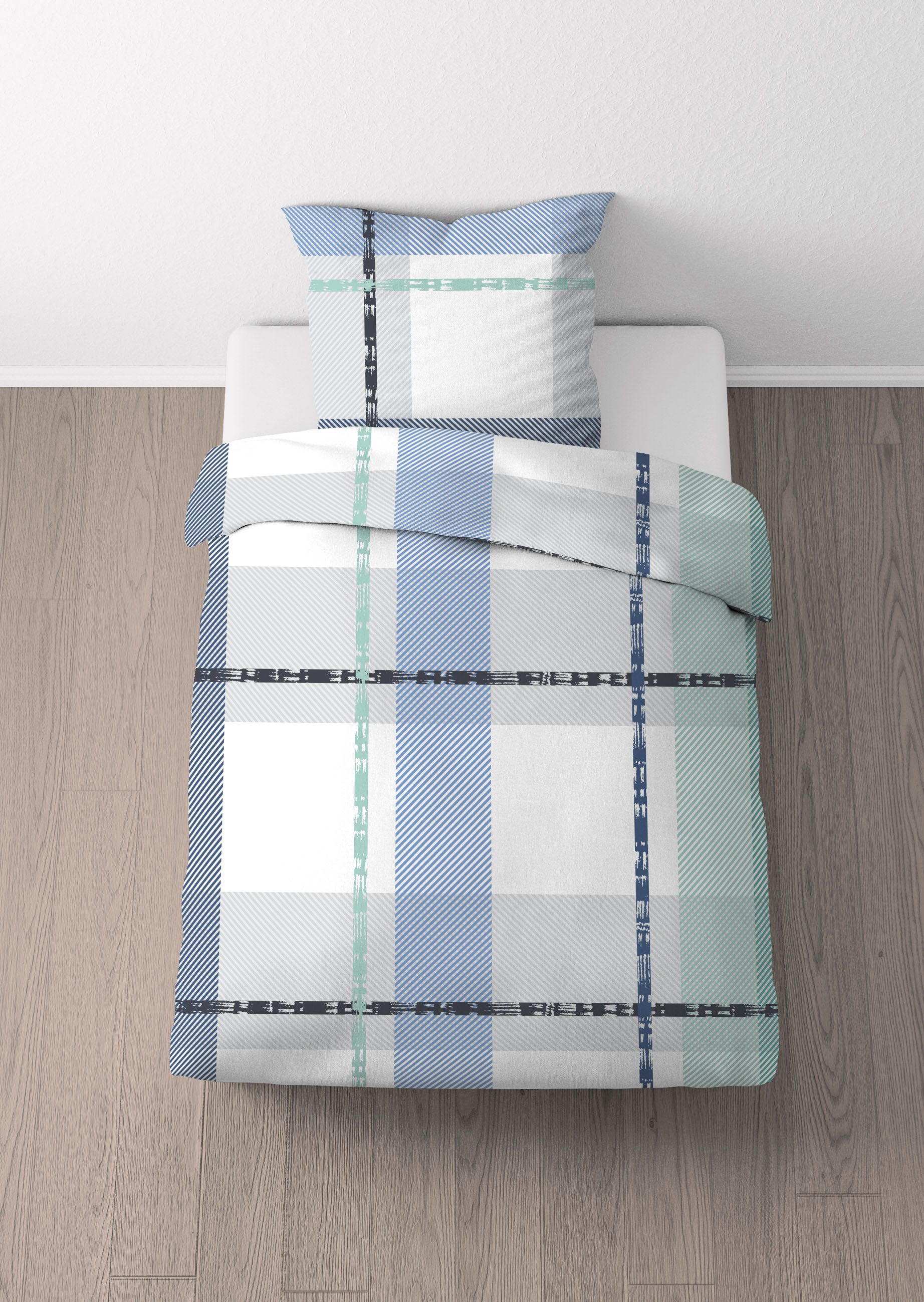 Castell - Markenbettwäsche Bettwäsche 0260746, Seersucker, günstig online kaufen