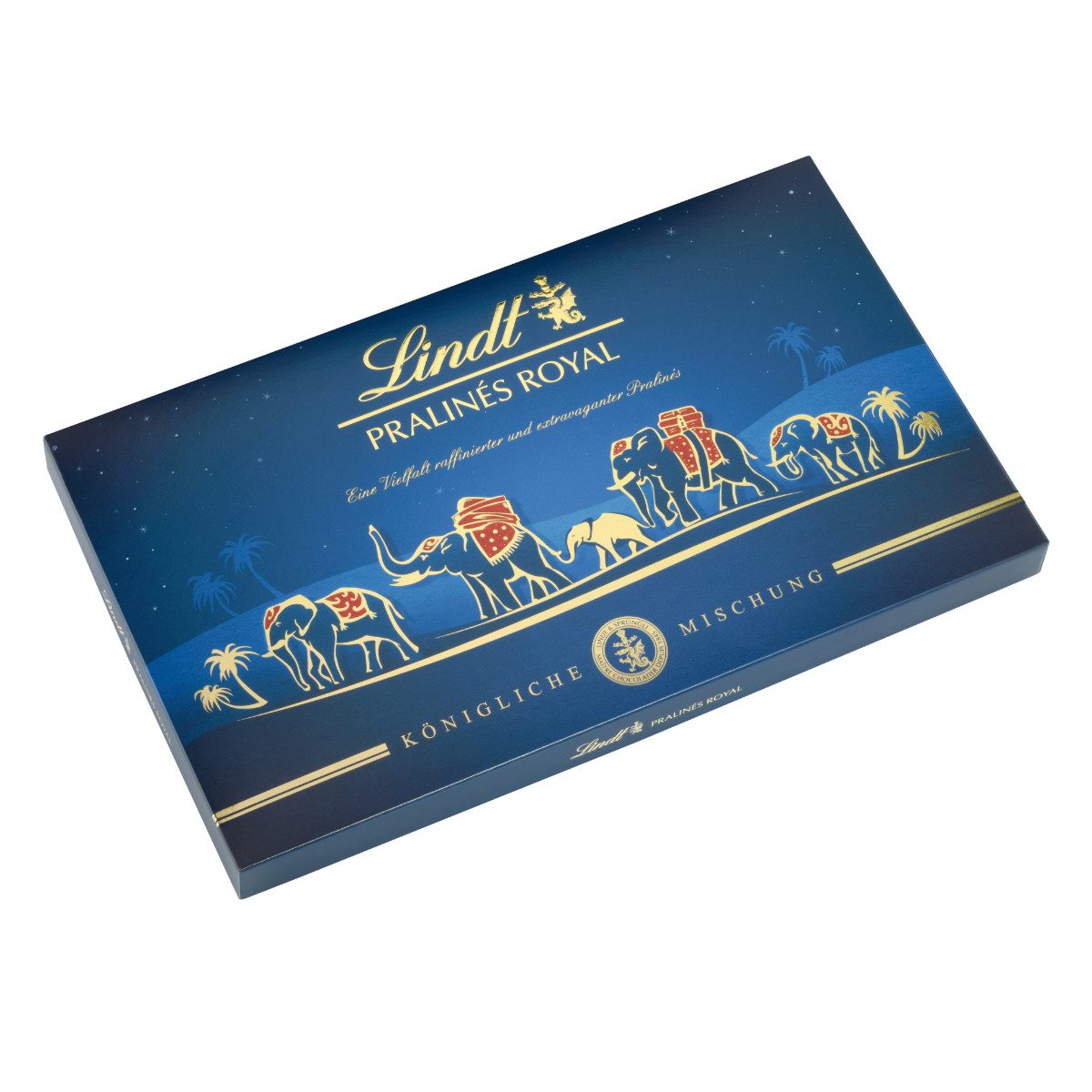 LINDT Schokolade, Lindt Pralines Royal außen mit viel Liebe zum Detail verziert 300g