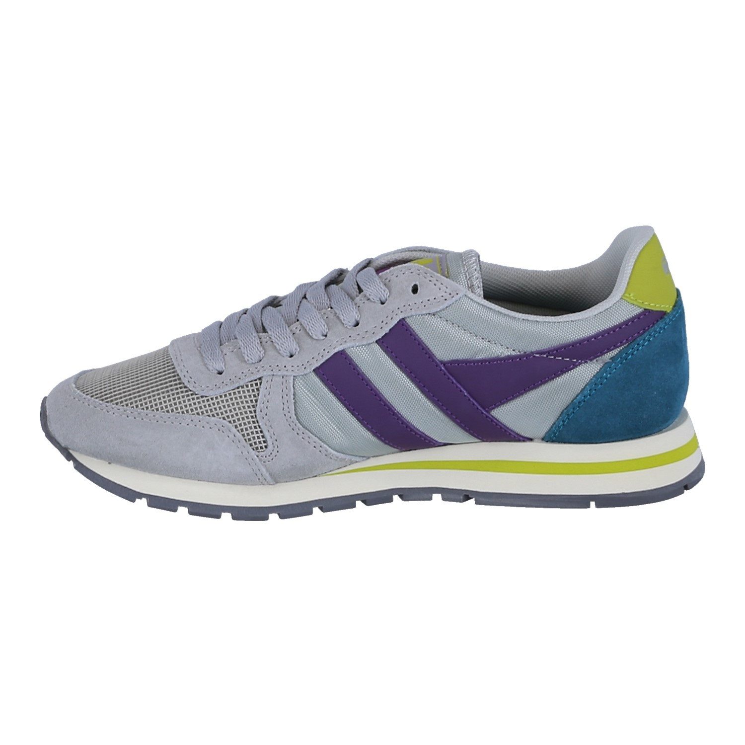 Gola Daytona 2024 hellgrau/violett/lime Damen Sneaker