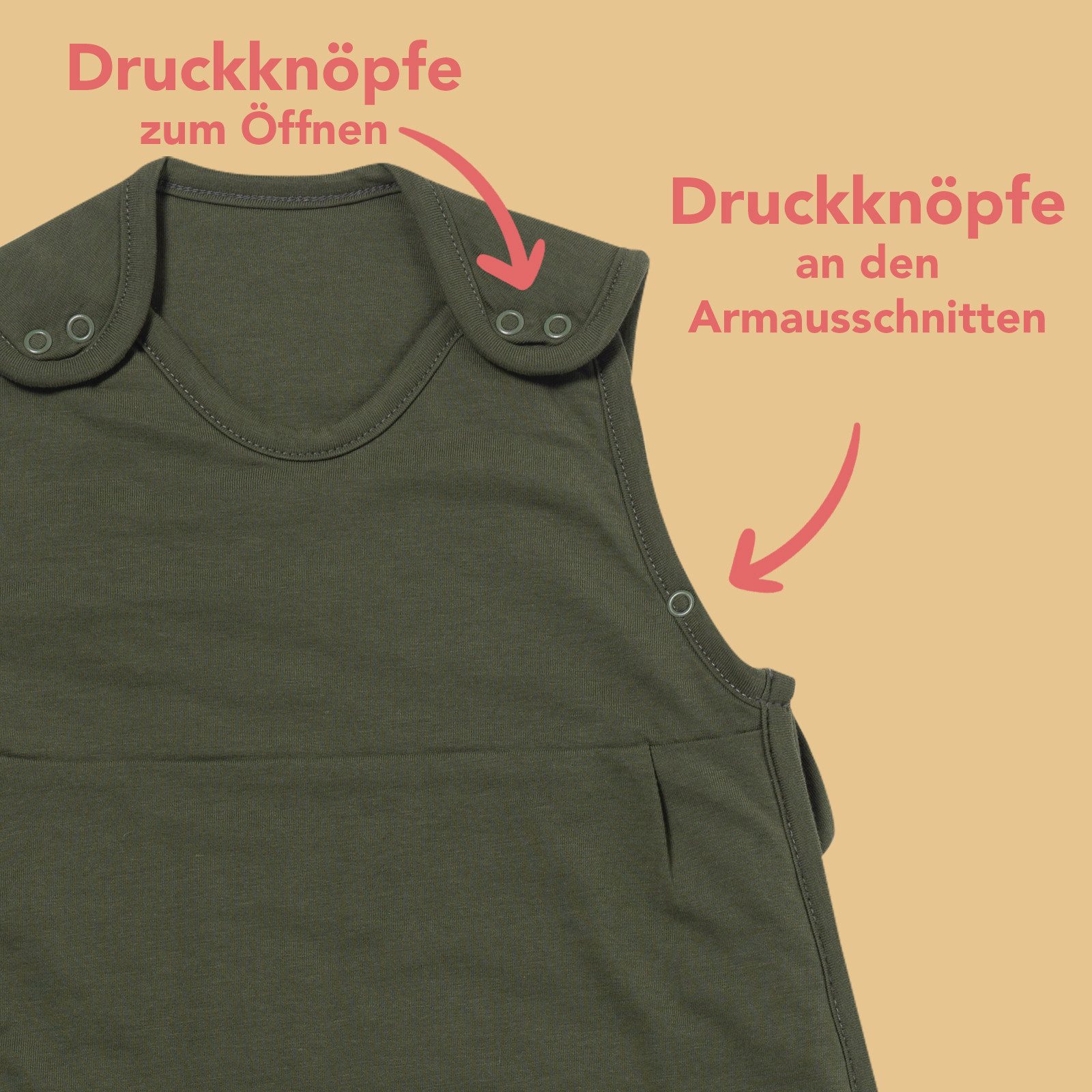 Schlummersack Kinderschlafsack Babyschlafsack, 1.0 Tog OEKO-TEX günstig online kaufen