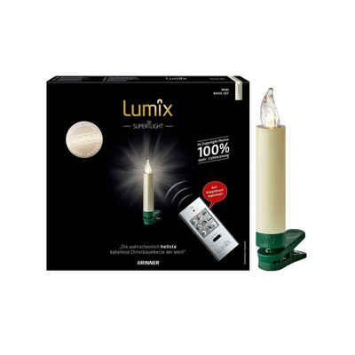 Krinner LED-Kerze Lumix SuperLight Metallic 12er