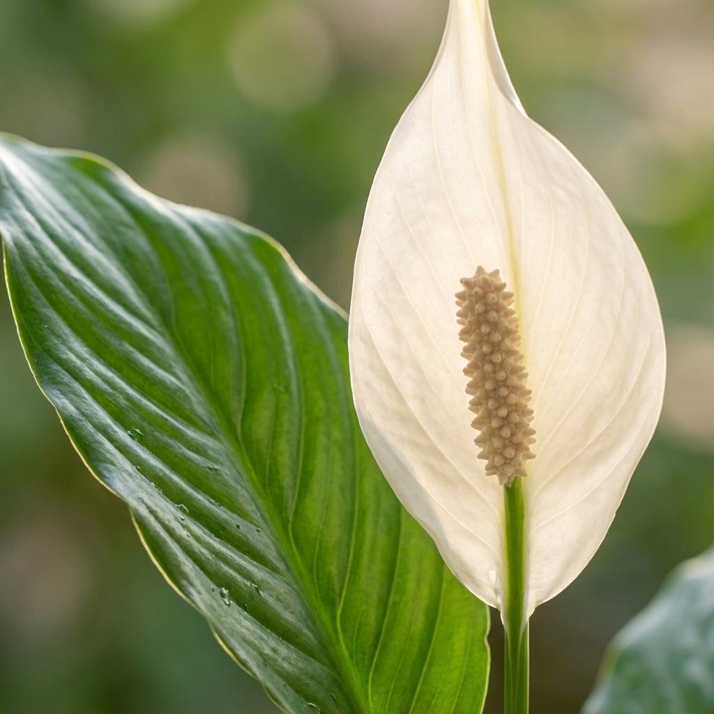 Florora Zimmerpflanze Spathiphyllum Mit – Einblatt – 80 cm – Bild 3 von 3