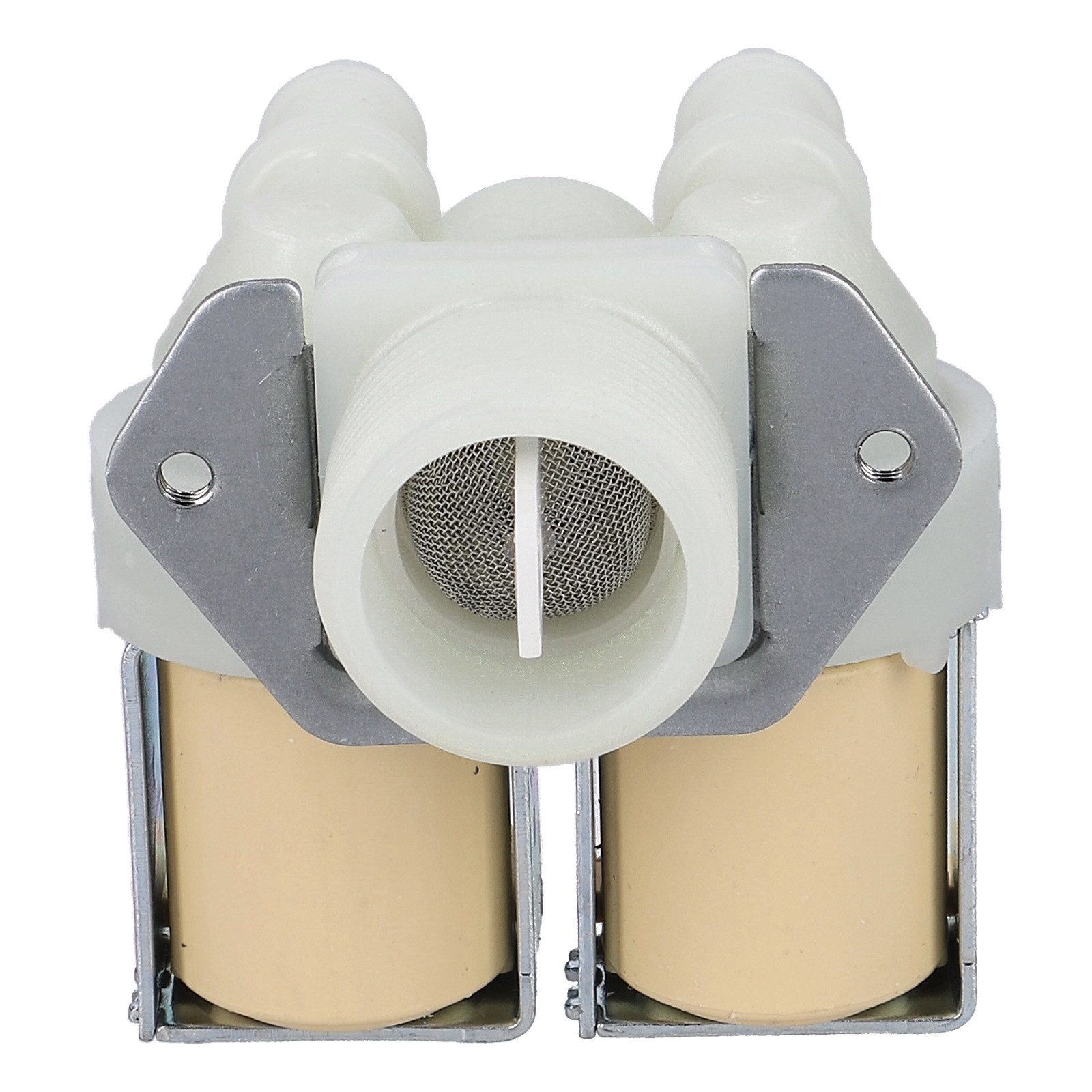 easyPART Durchflussschalter wie SAMSUNG DC62-00024M Magnetventil 2fach 180°, Waschmaschine