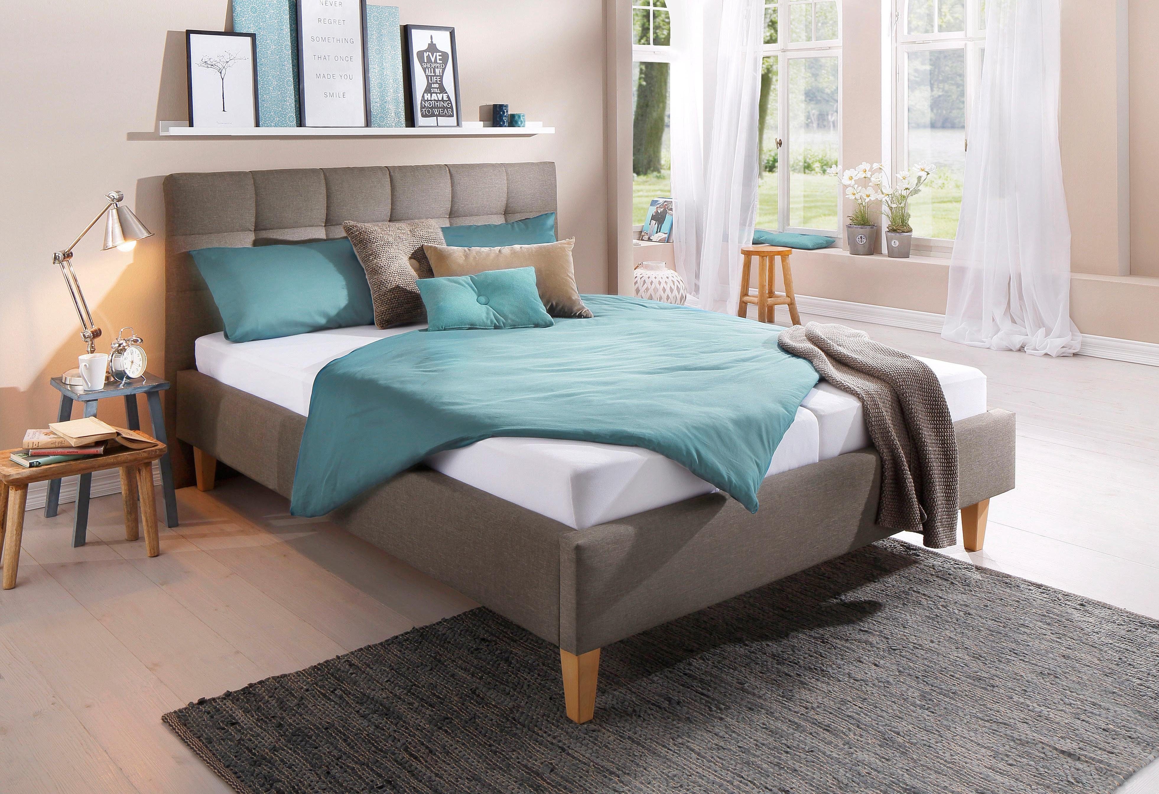 Maintal Polsterbett Tom, in 4 Breiten, ohne Matratze oder mit Kaltschaum bzw. Federkernmatratze