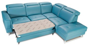 JVmoebel Ecksofa, Leder Sitz Garnitur Designer Wohnlandschaft Ecksofa Sofa Couch