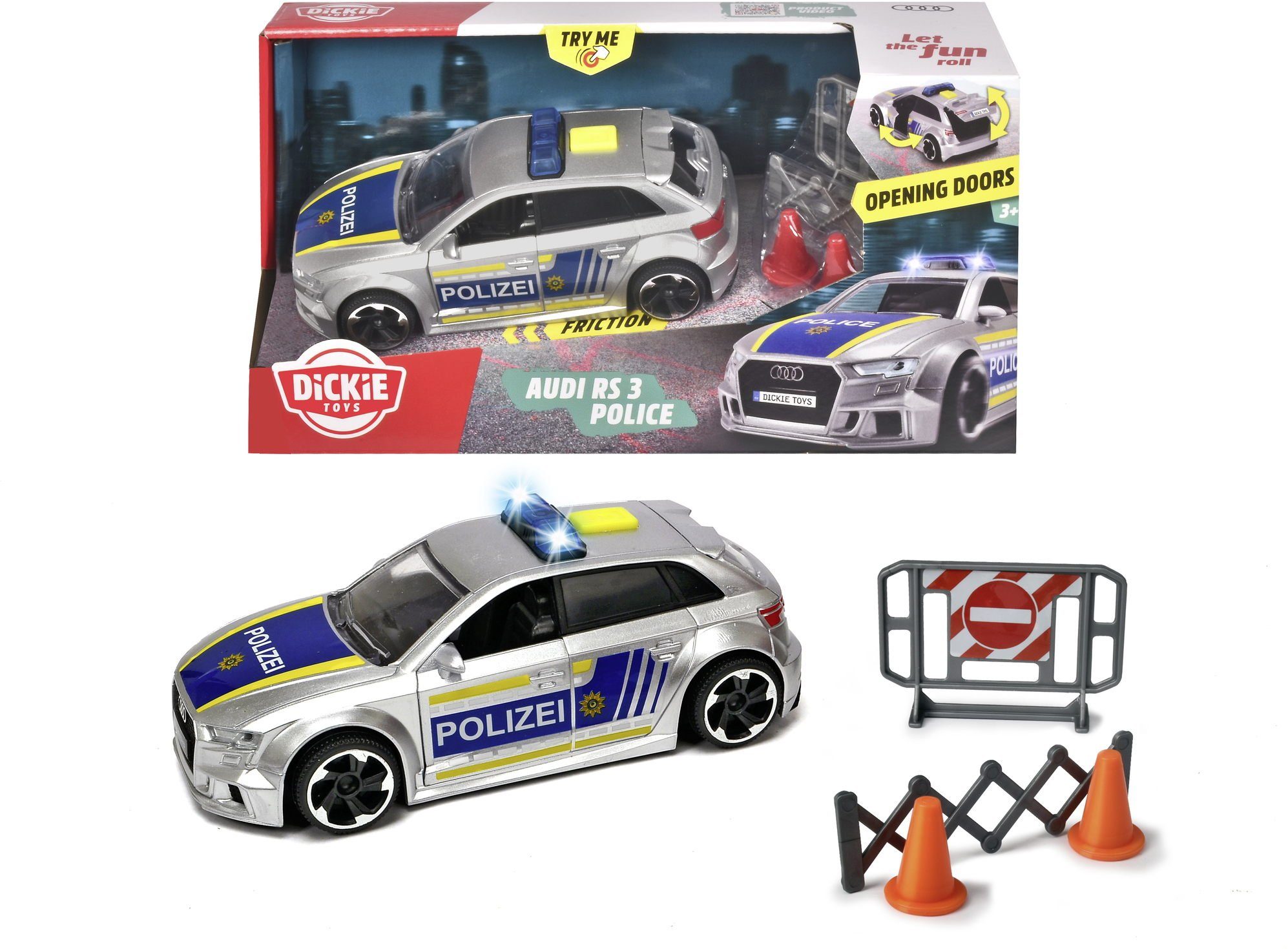 Dickie Toys Spielzeug-Polizei Spielfahrzeug Polizei Auto günstig online kaufen