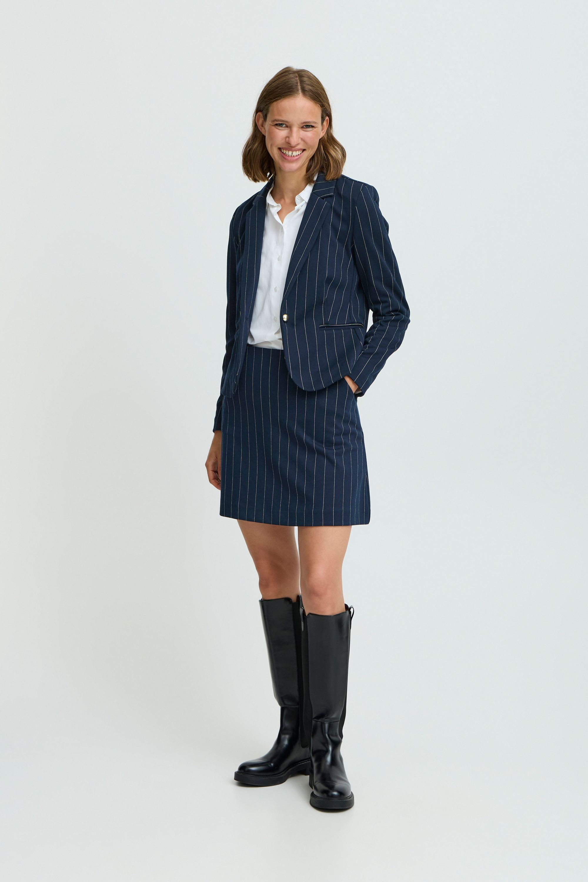 b.young A-Linien-Rock BYROWAN MINI SKIRT - günstig online kaufen