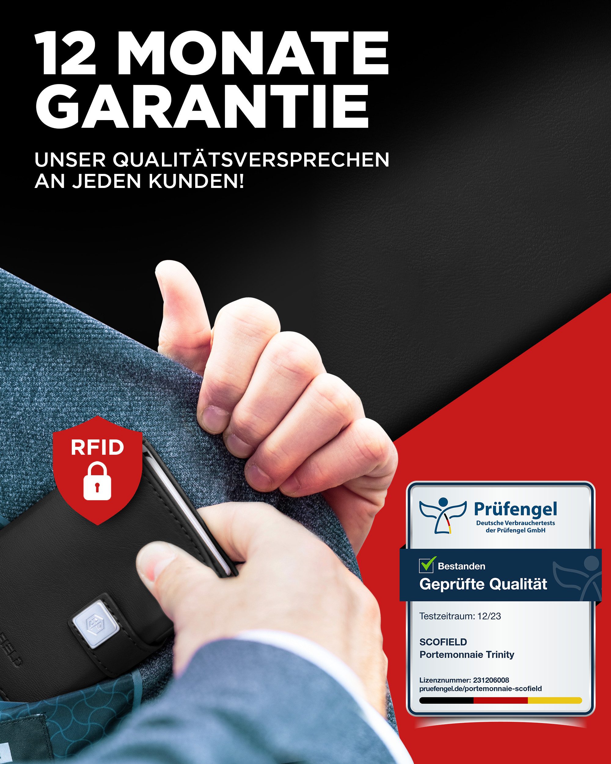 Scofield Mini Geldbörse Trinity