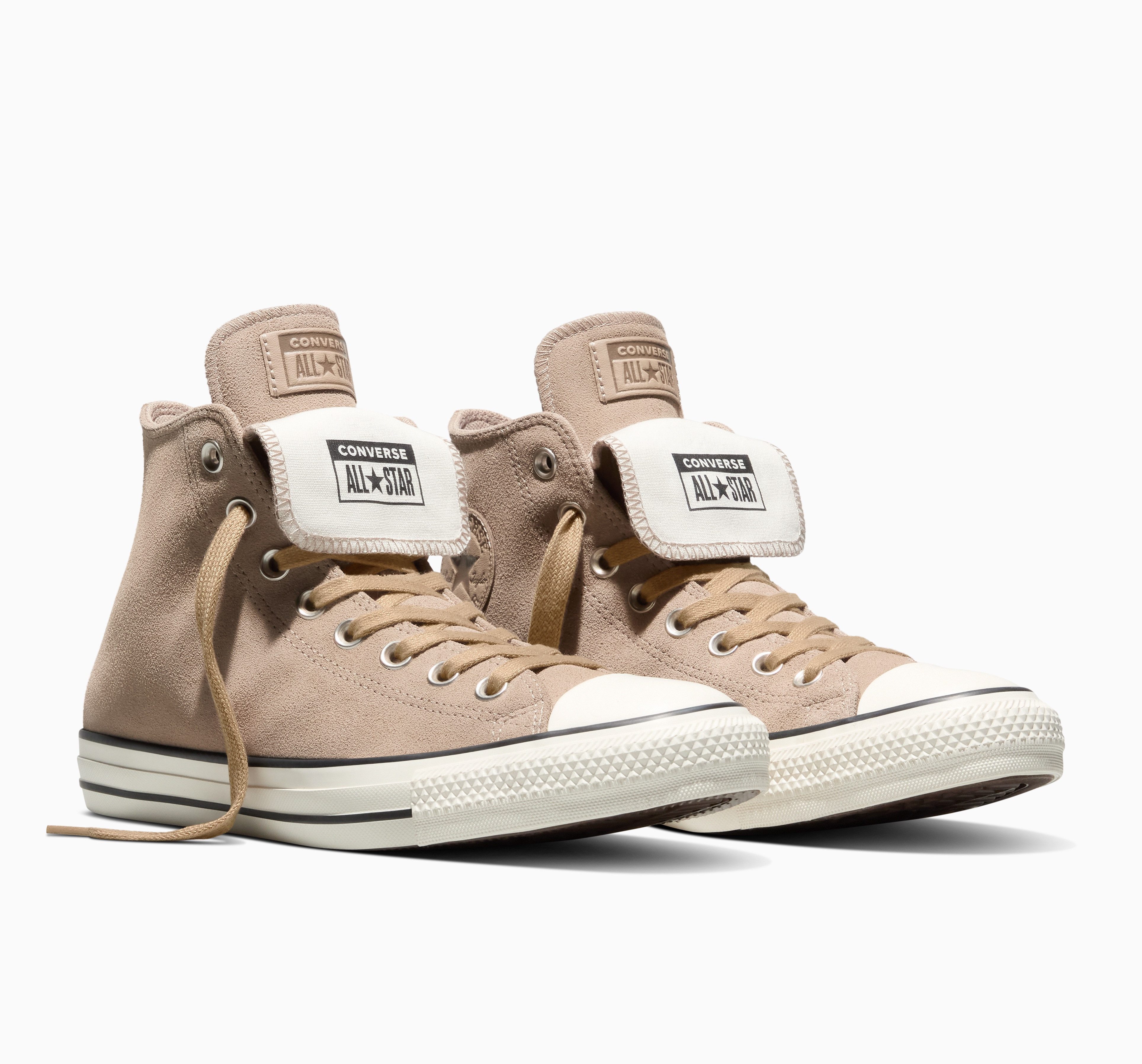 Converse CHUCK TAYLOR ALL STAR SUEDE Sneaker aus Wildleder, zweifarbige Laces