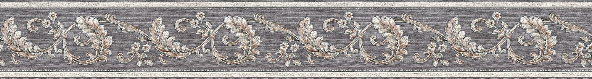 A.S. Création Bordüre Barock Ranke Stick Up Taupe günstig online kaufen
