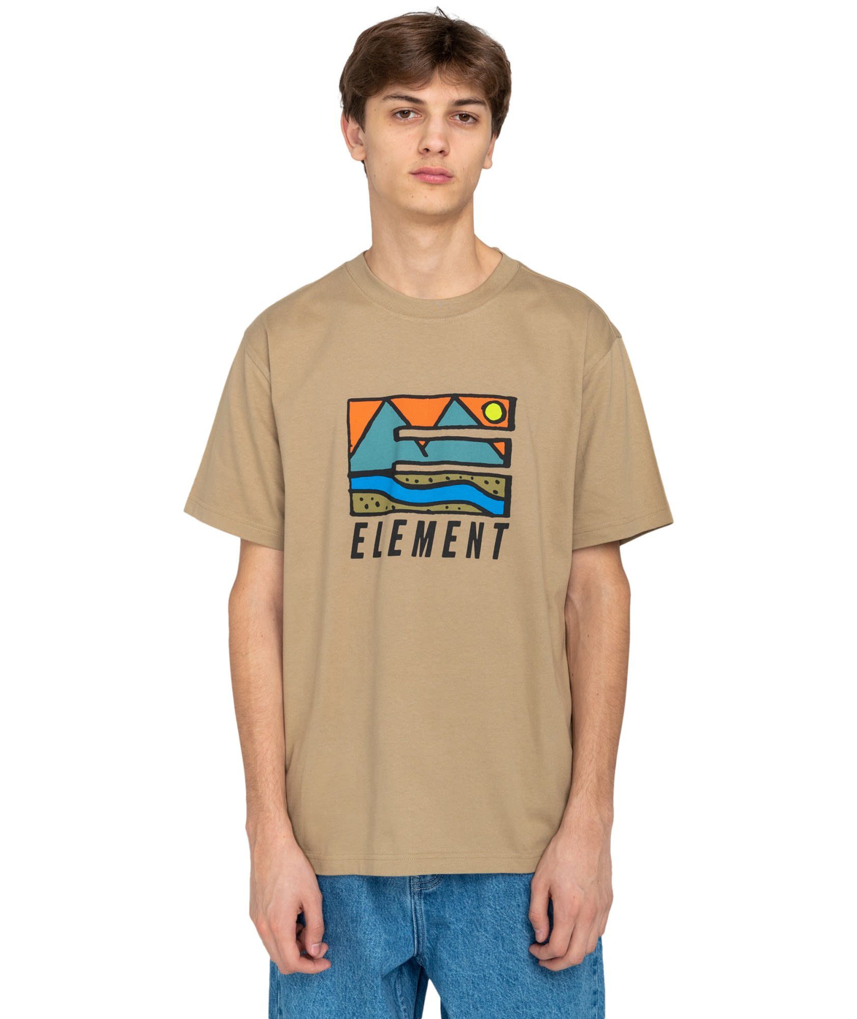 Elemental Element T-Shirt T-shirt Kurzarm-Shirt Herren Trekka M