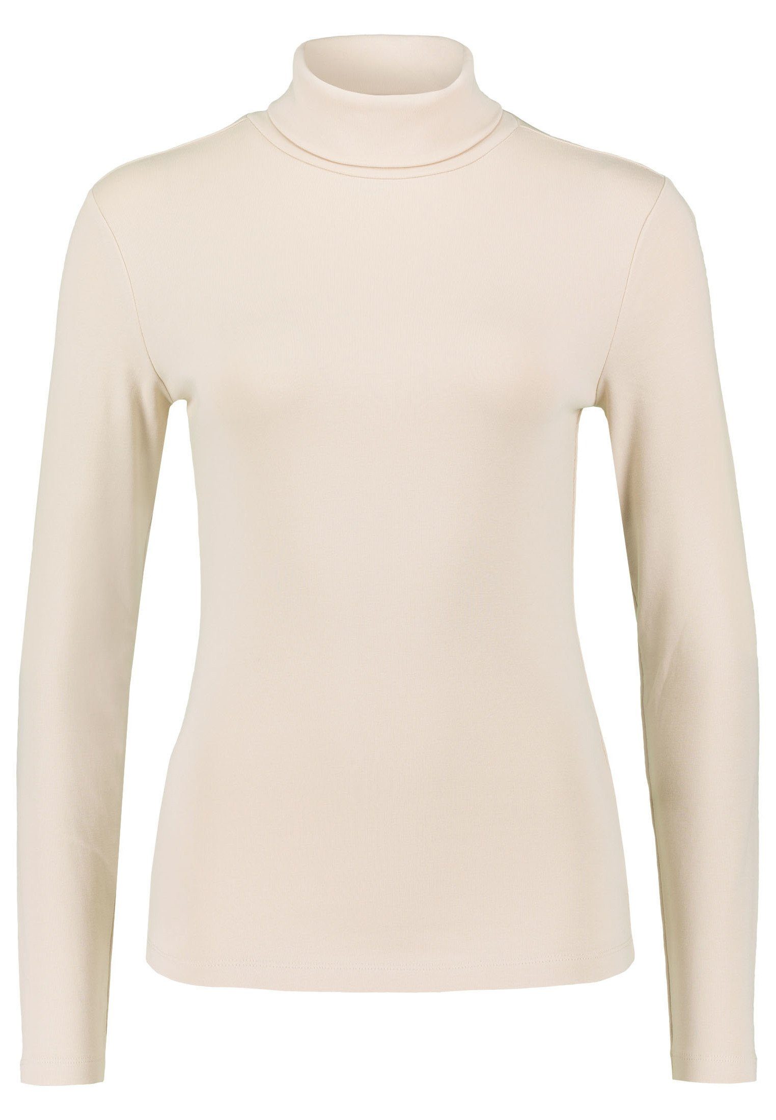 Zero T-Shirt langarm (1-tlg) Plain/ohne Oak French Details