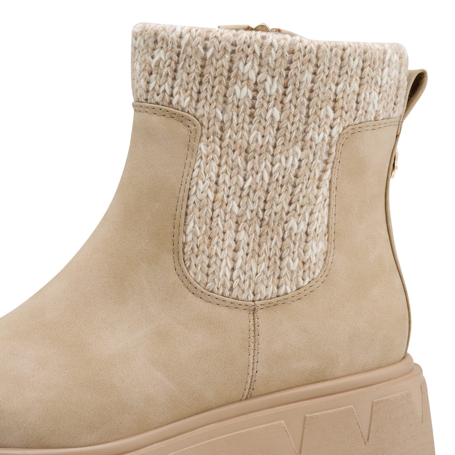 MARCO TOZZI Marco Tozzi BY GMK Damen Stiefel 2-86409-45-429 beige combi Stiefel