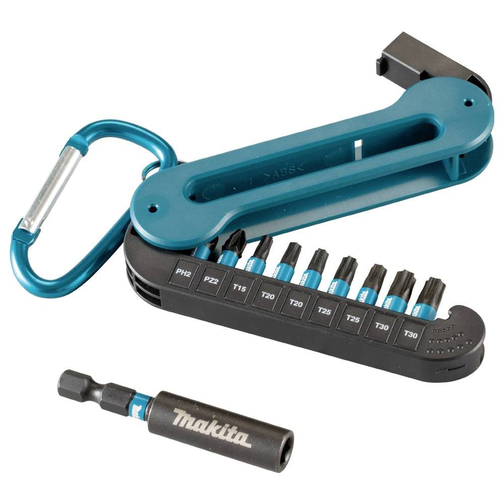 Makita Bit-Set Impact BLACK Bit-Set 10-tlg E-15811