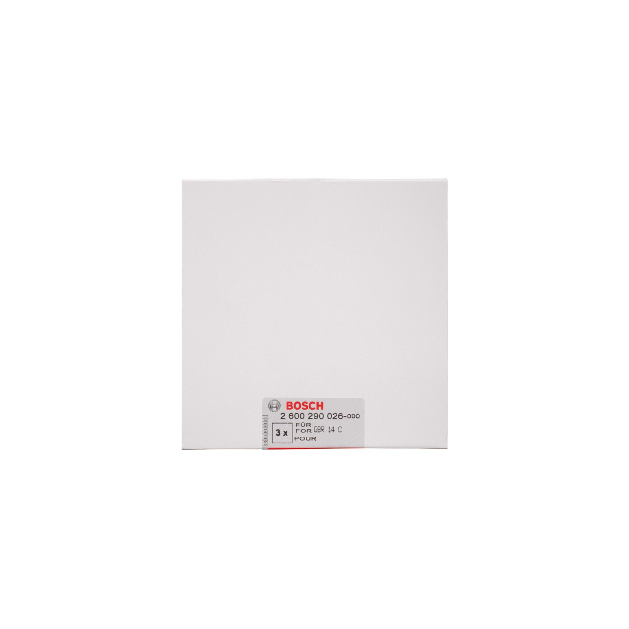 Bosch Professional Schleifpapier Bosch Ersatzbürste für Bosch-Betonschleifer GBR 14 3 Stk