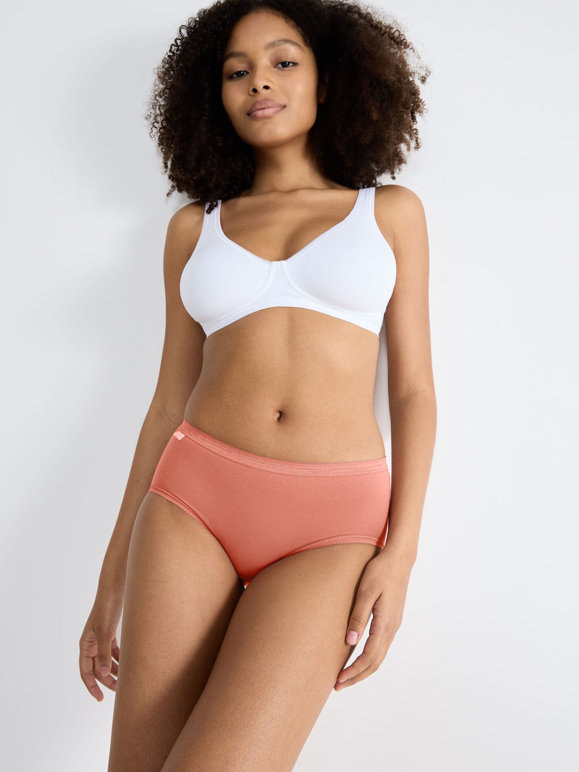 sloggi Maxislip Originals Basic (4-St) Midi-slip panty-s shorts