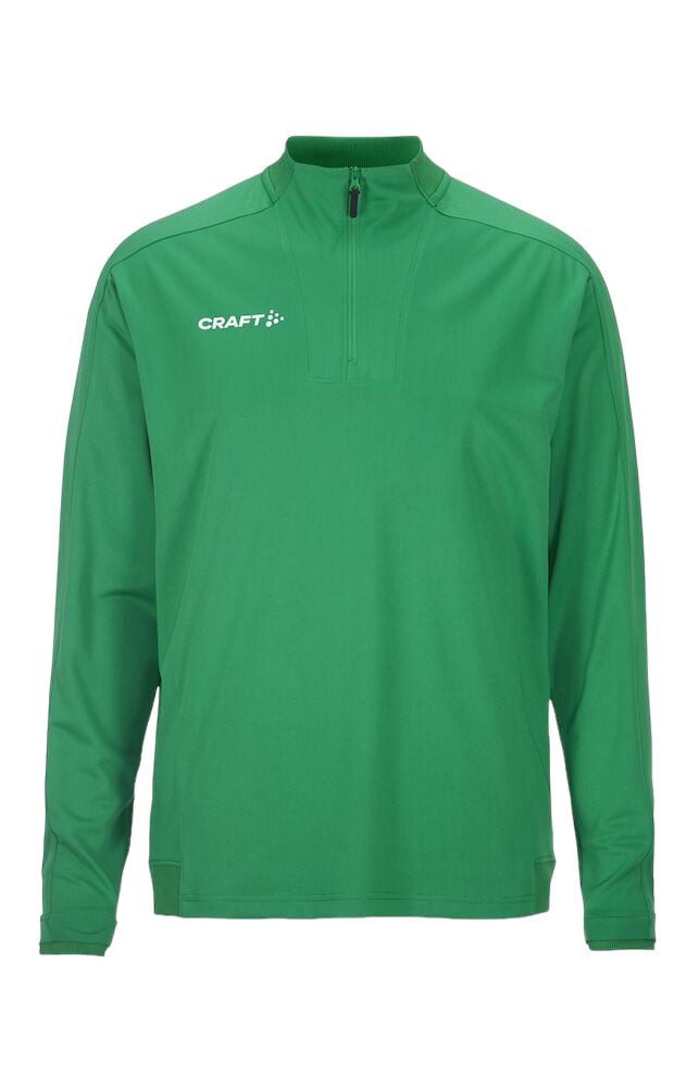 Craft Langarmshirt Evolve 2.0 Halfzip (100% rec. Polyester) grün Herren