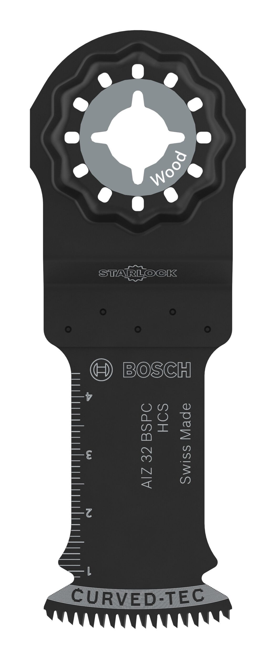 BOSCH Tauchsägeblatt (10 Stück), AIZ 32 BSPC Holz, Starlock, 32 x 50 mm - 10er Pack