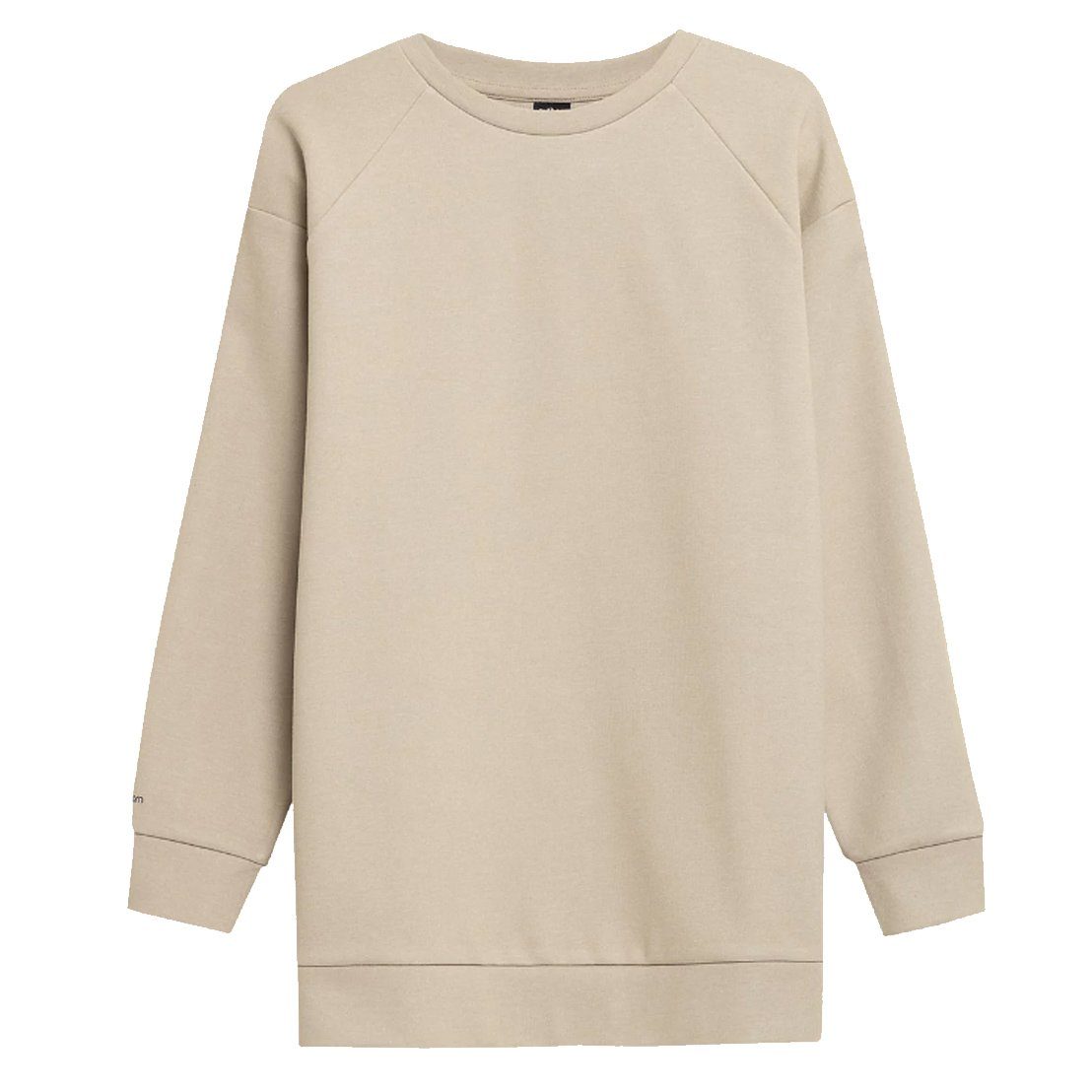 4F Langarmshirt Outhorn - Damen Pullover Sweatshirt, beige