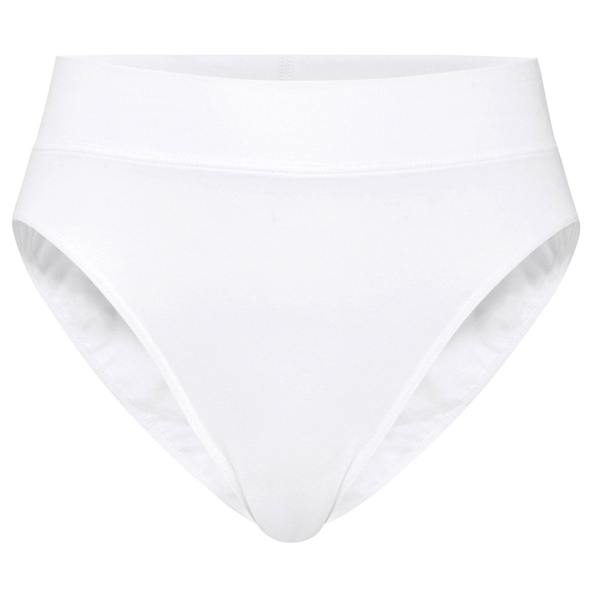 Slip Damen Slip 1er Pack Baumwolle Elastic High Waist