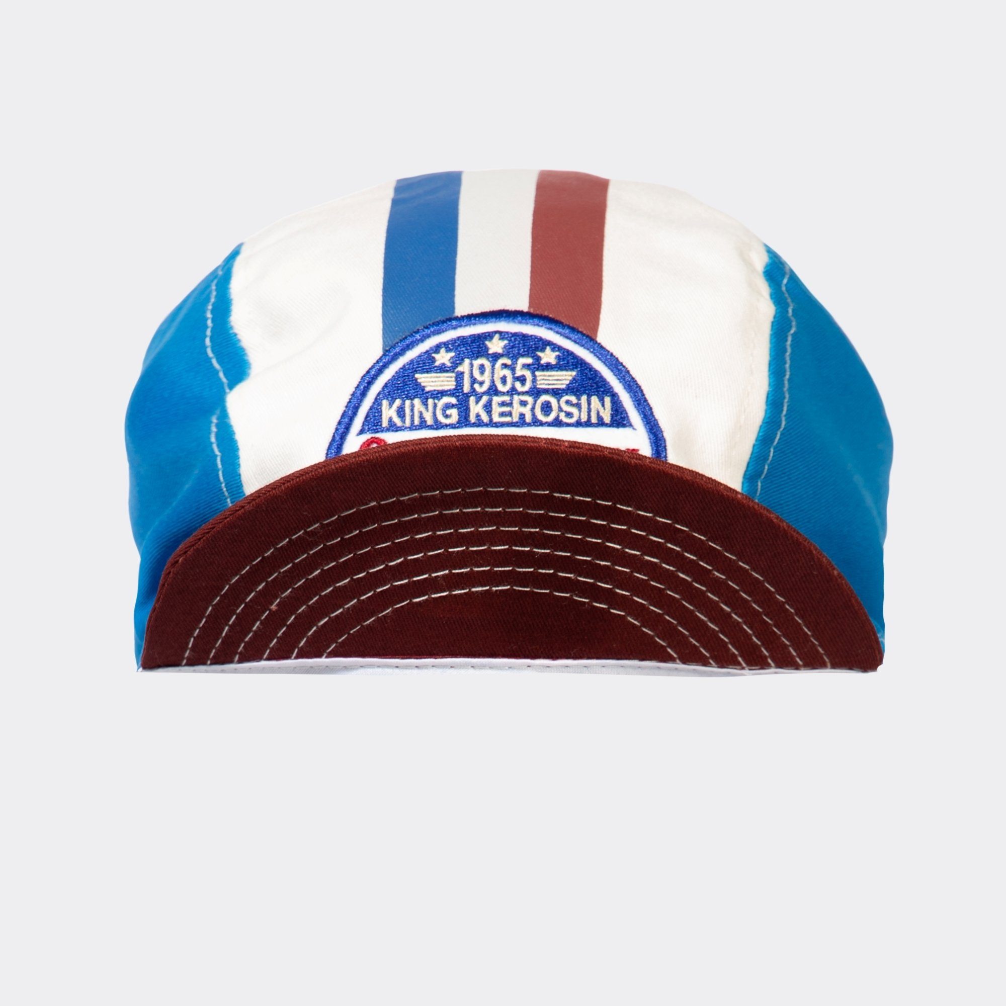 Flex KingKerosin Cap Frontpatch im Speedway Racer mit Retro-Design