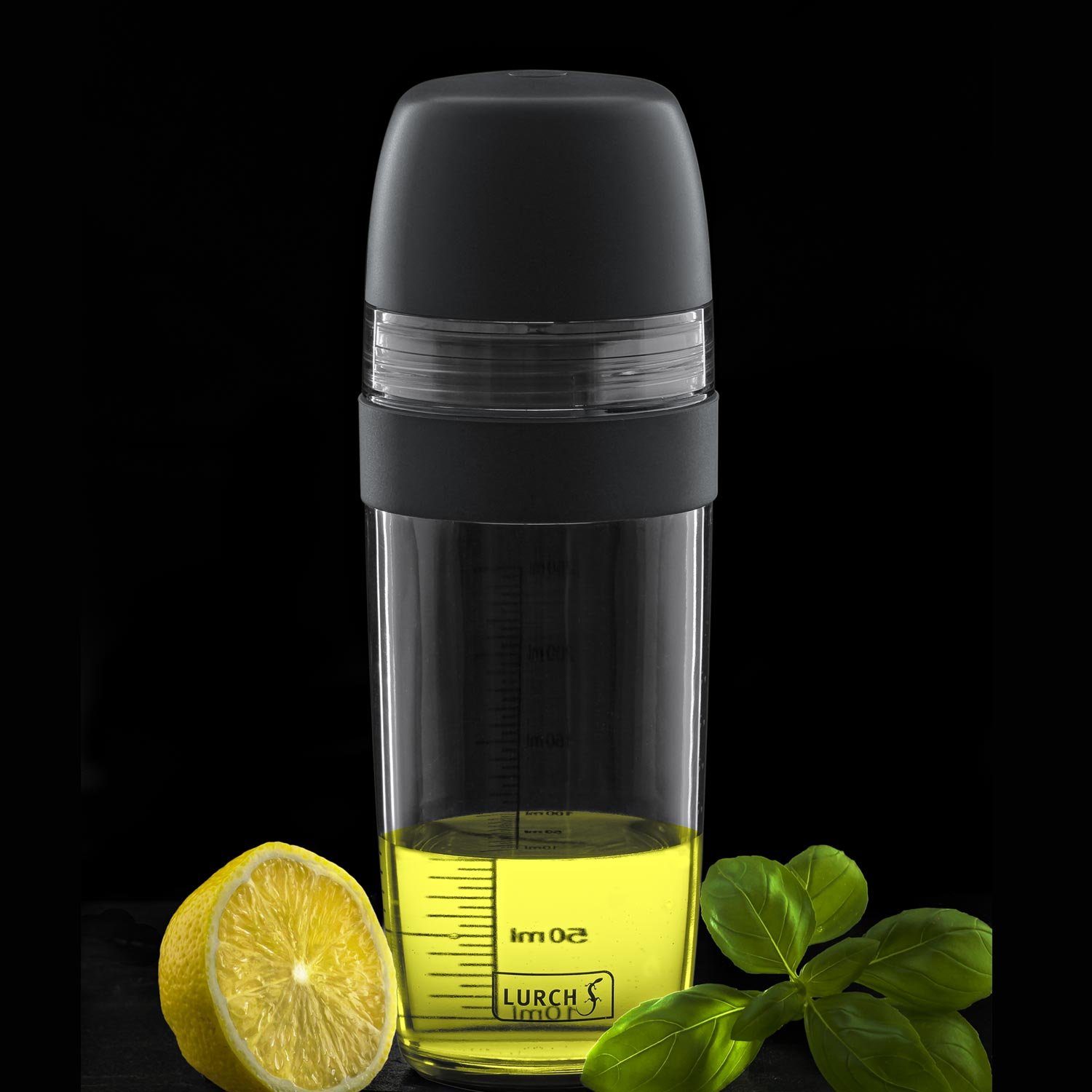 Lurch Dressing Shaker Dressingshaker Teigshaker iron grey, Kunststoff