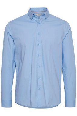 !Solid Langarmhemd Einfarbiges Langarm Slim Fit Hemd aus Baumwolle (1-tlg) 4116 in Hellblau