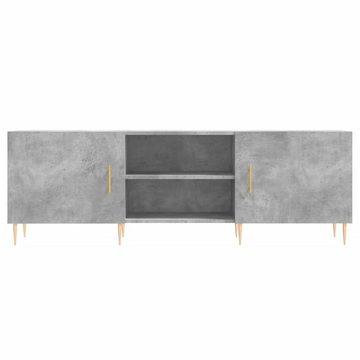 vidaXL TV-Schrank TV-Schrank Betongrau 150x30x50 cm Holzwerkstoff (1-St)