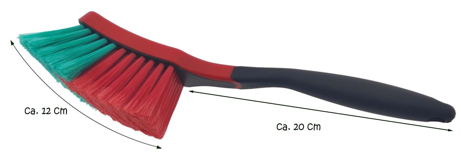 Vikan Felgenbürste Multibürste Felgen Radbürste Autoreinigung Schwarz 1 Stück, Felgenwäsche, (Stück, Multibürste), Felgenbürste Waschbürste Handbürste Autowaschbürste