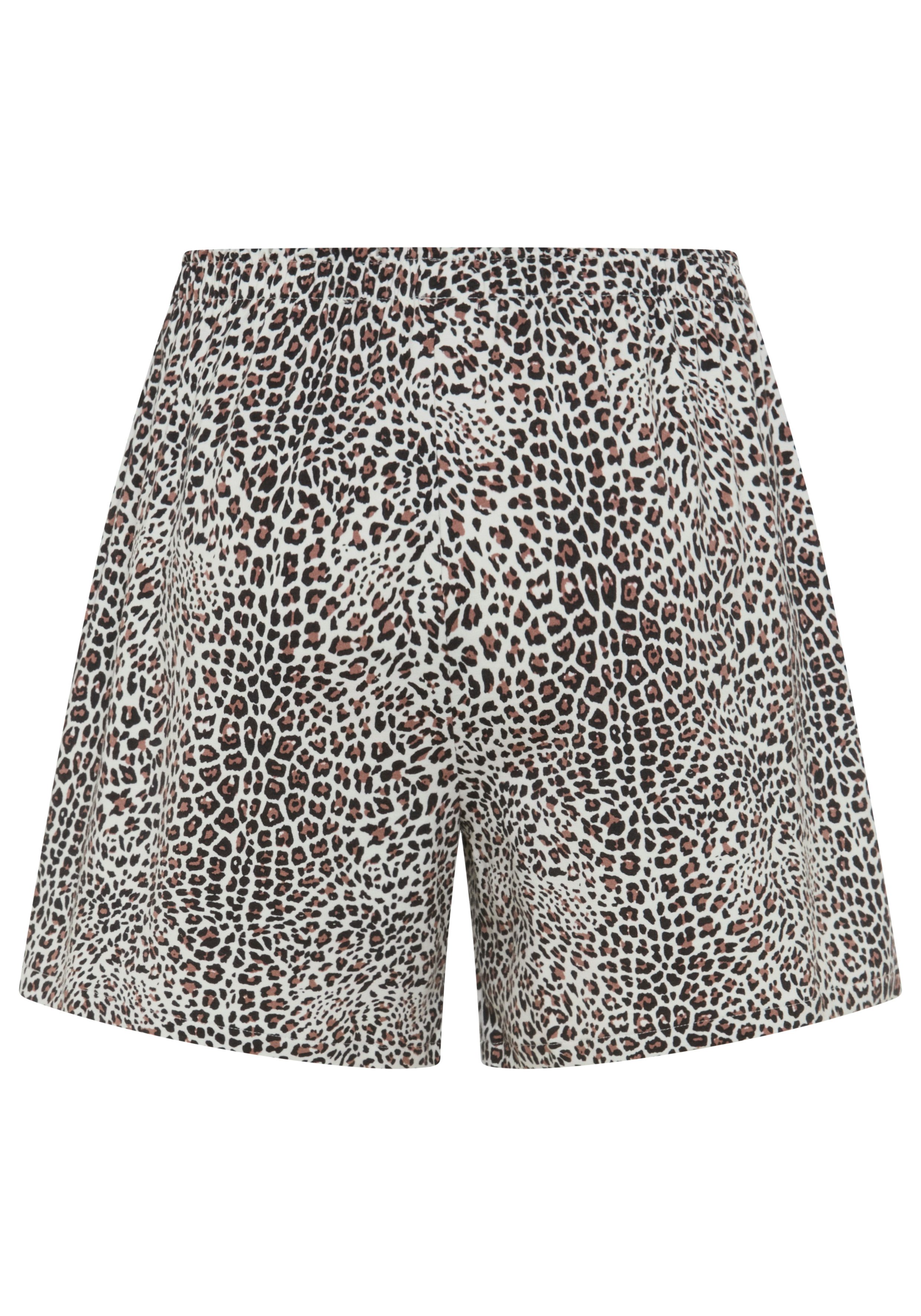 HUGO Pyjamashorts Casual mit Allover-Print