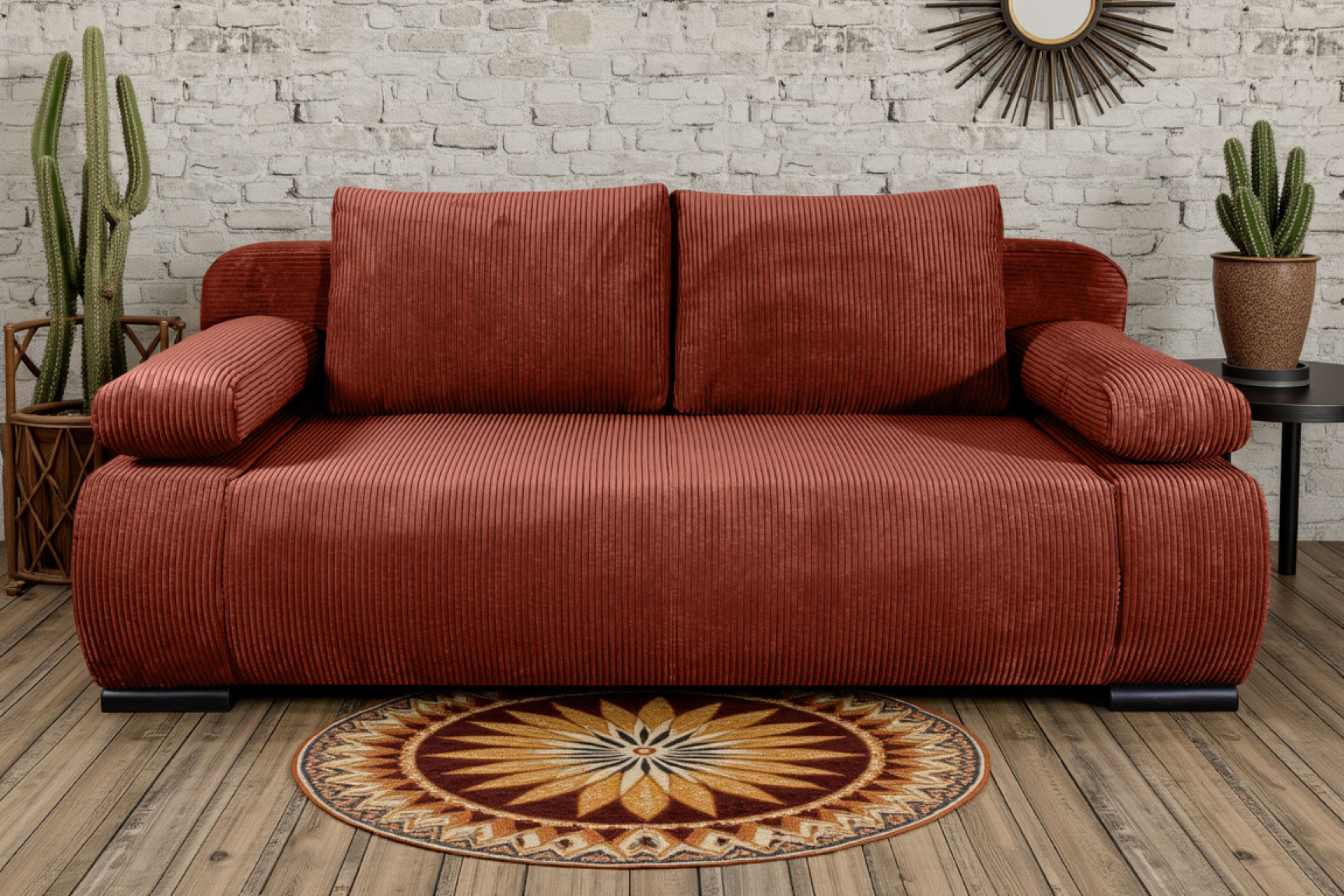 COLLECTION AB Schlafsofa Moritz, mit Bettfunktion und Bettkasten, komfortabler Federkern