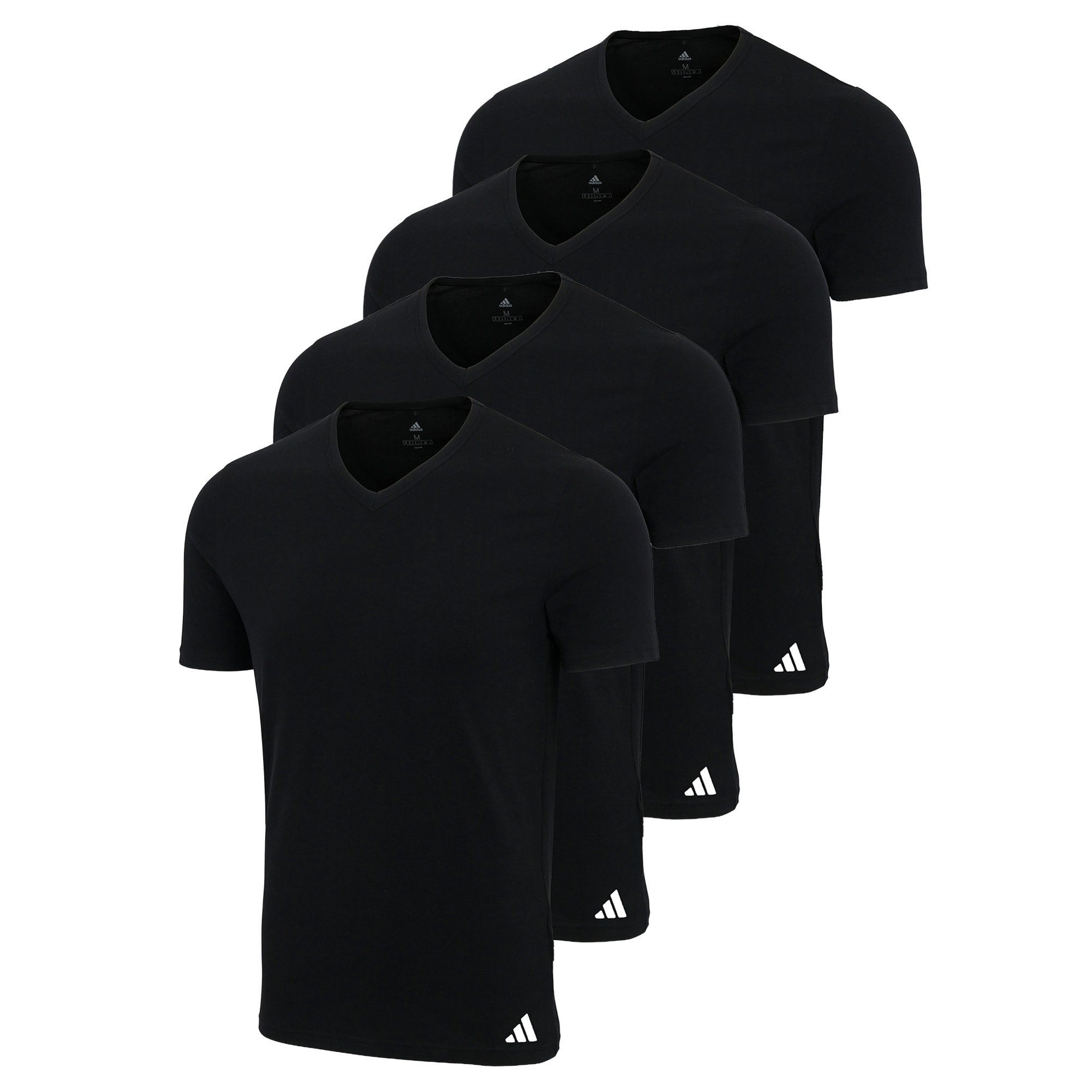 T-Shirt Herren T-Shirt 4er Pack Baumwolle
