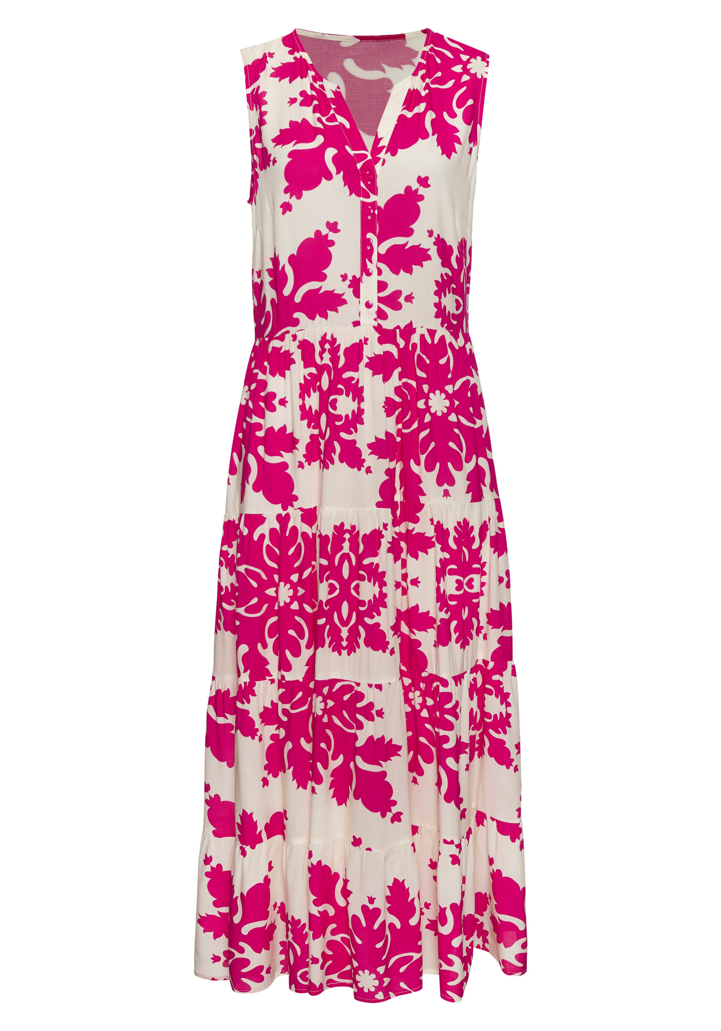 Vivance Maxikleid mit Volants, Sommerkleid. € 49,99