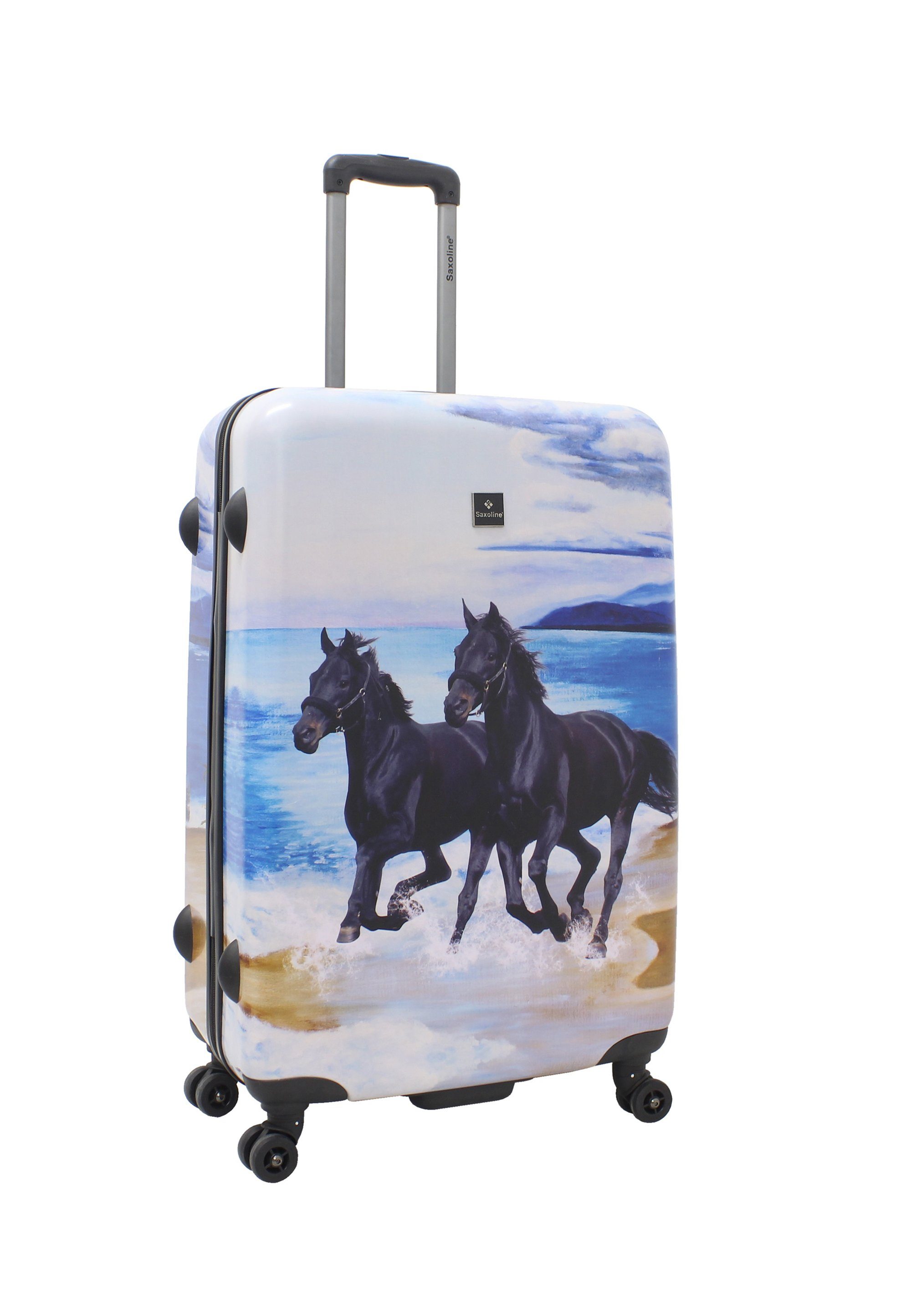 praktischem Saxoline® Horse, Koffer TSA-Zahlenschloss mit