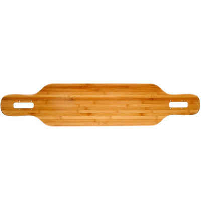 Mach1 Longboard Longboard Deck aus Bambus Ahornholz Mix - eine symmetrisch Board