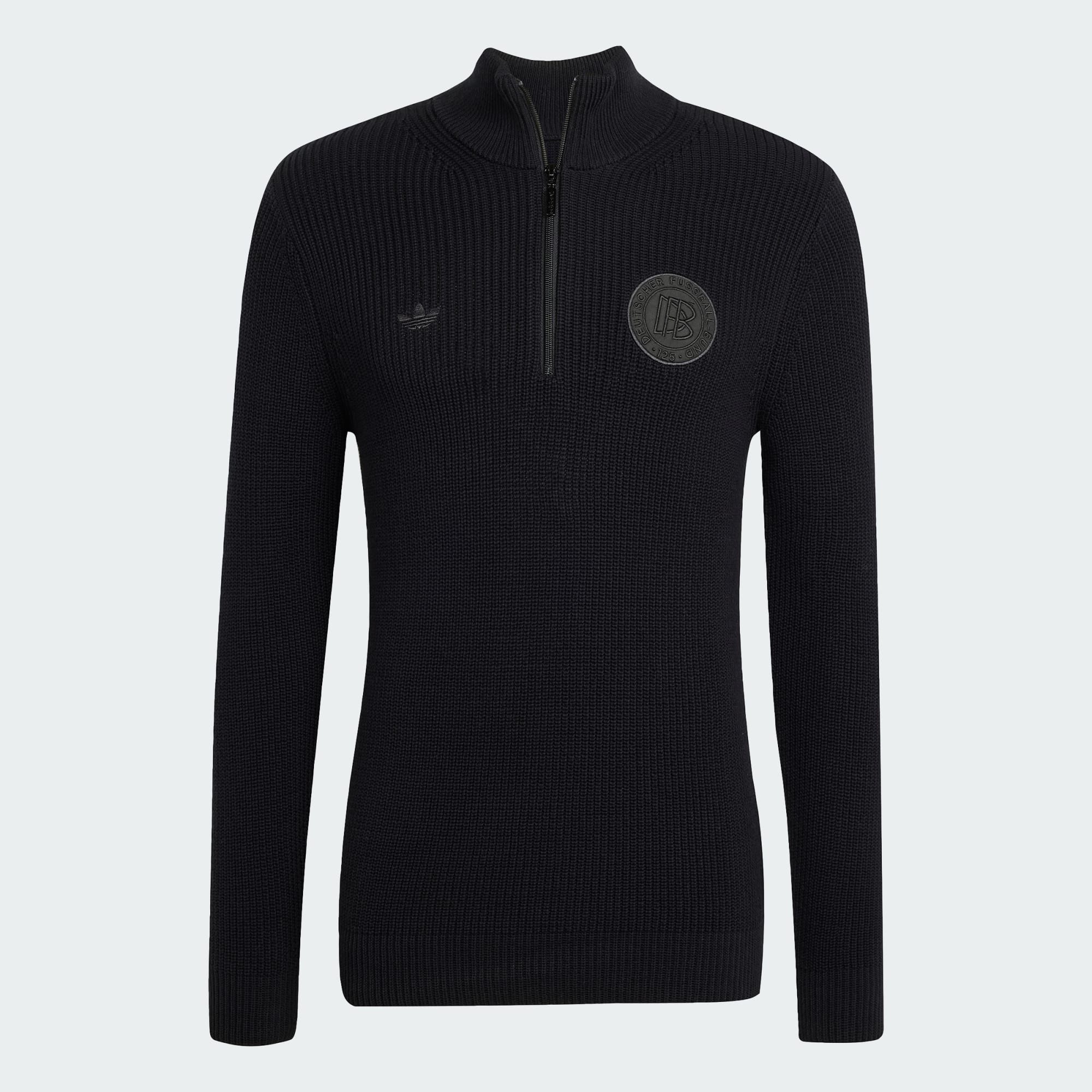 adidas Originals Sweatshirt DFB ANNIVERSARY HALF-ZIP KNIT SWEATSHIRT (1-tlg)