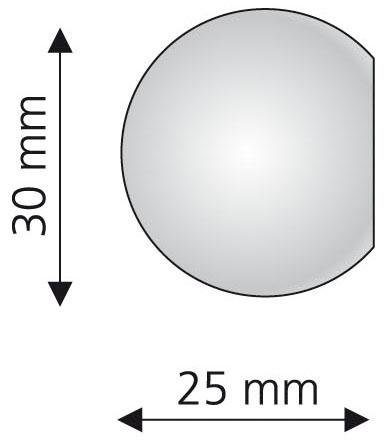 2-St), Gardinenstangen-Endstück Liedeco, Bologna, Gardinen, mm (Set, Ø für Gardinenstangen 16 messingfarben/antik