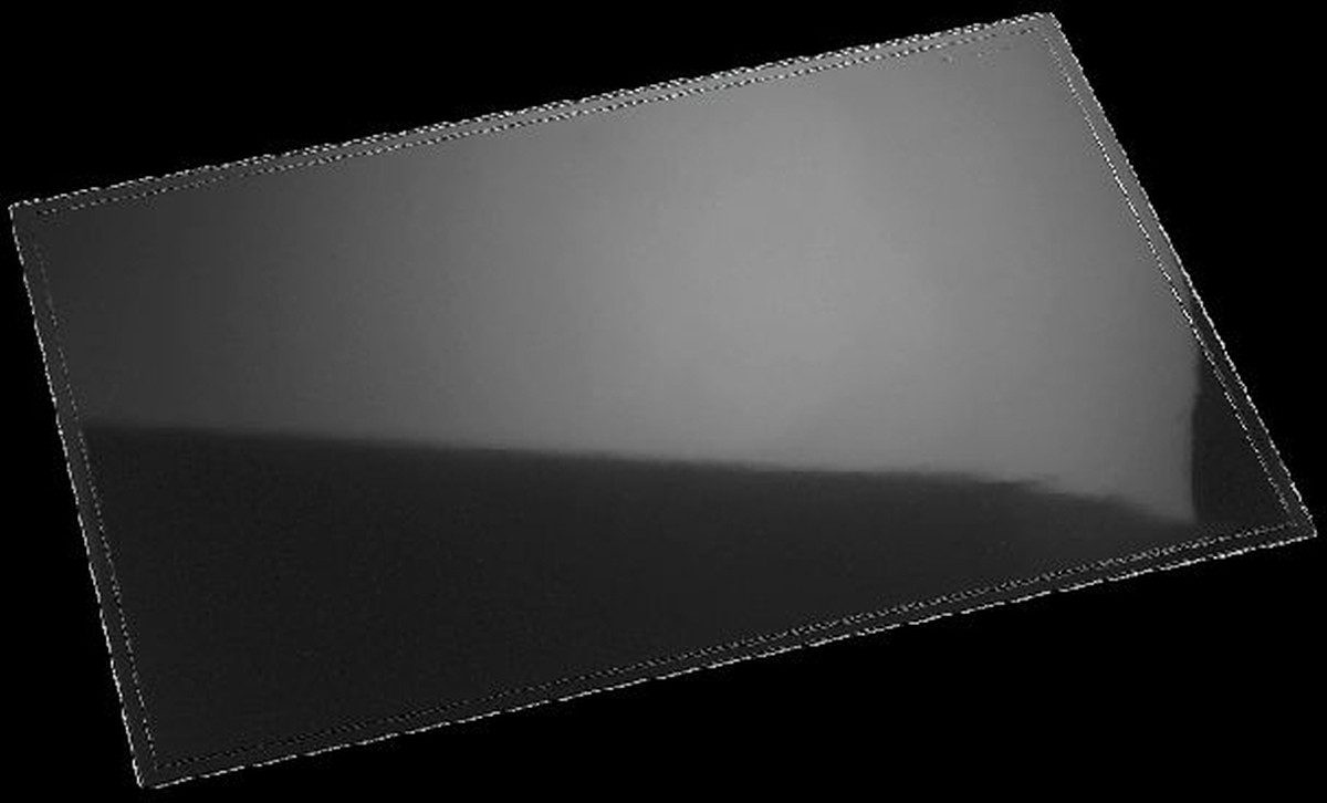 Läufer Schreibtischunterlage Schreibunterlage Durella 39x60 cm transparent klar