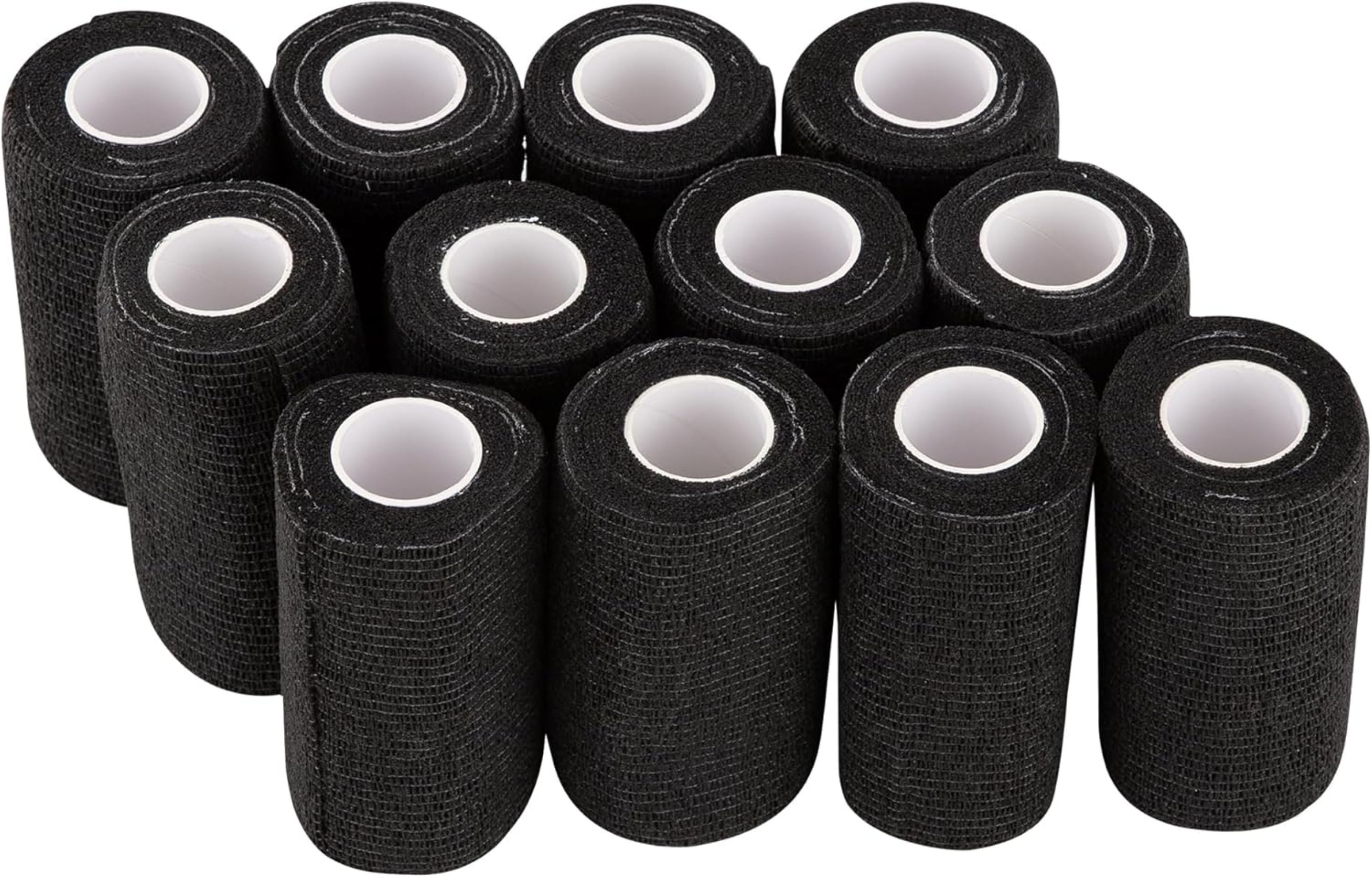 Kerbl Pferdebandage Kerbl VetLastic selbsthaft. Bandage, schwarz, 7,5 cm, 1672 - 24 Stück
