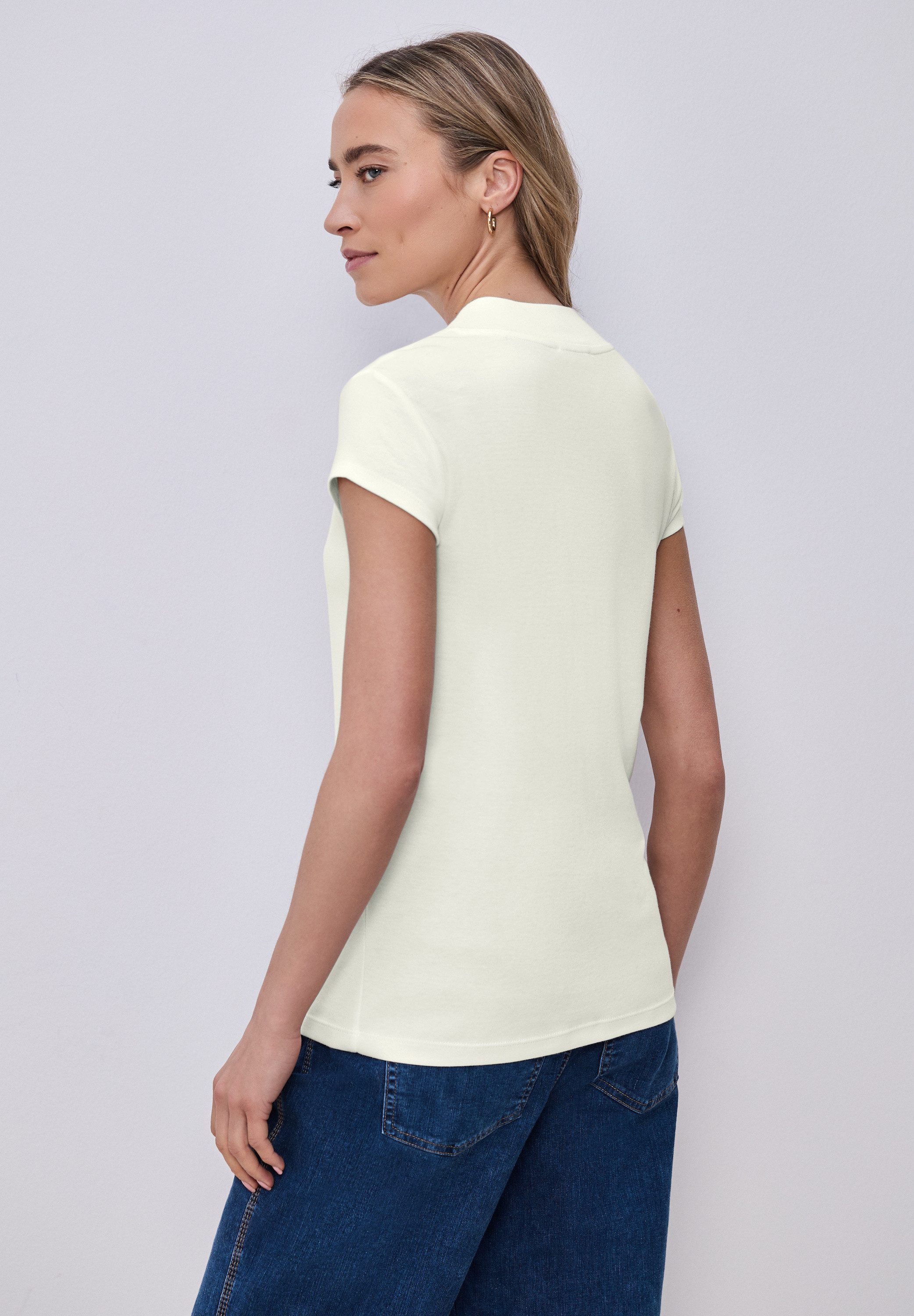 STREET ONE T-Shirt mit Turtleneck günstig online kaufen