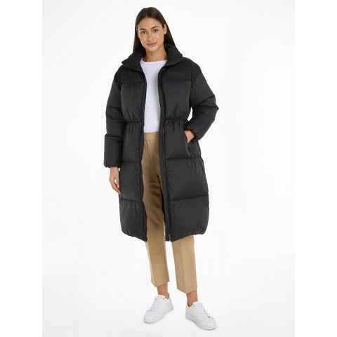 Tommy Hilfiger Steppmantel NEW YORK PUFFER MAXI mit Logobadge