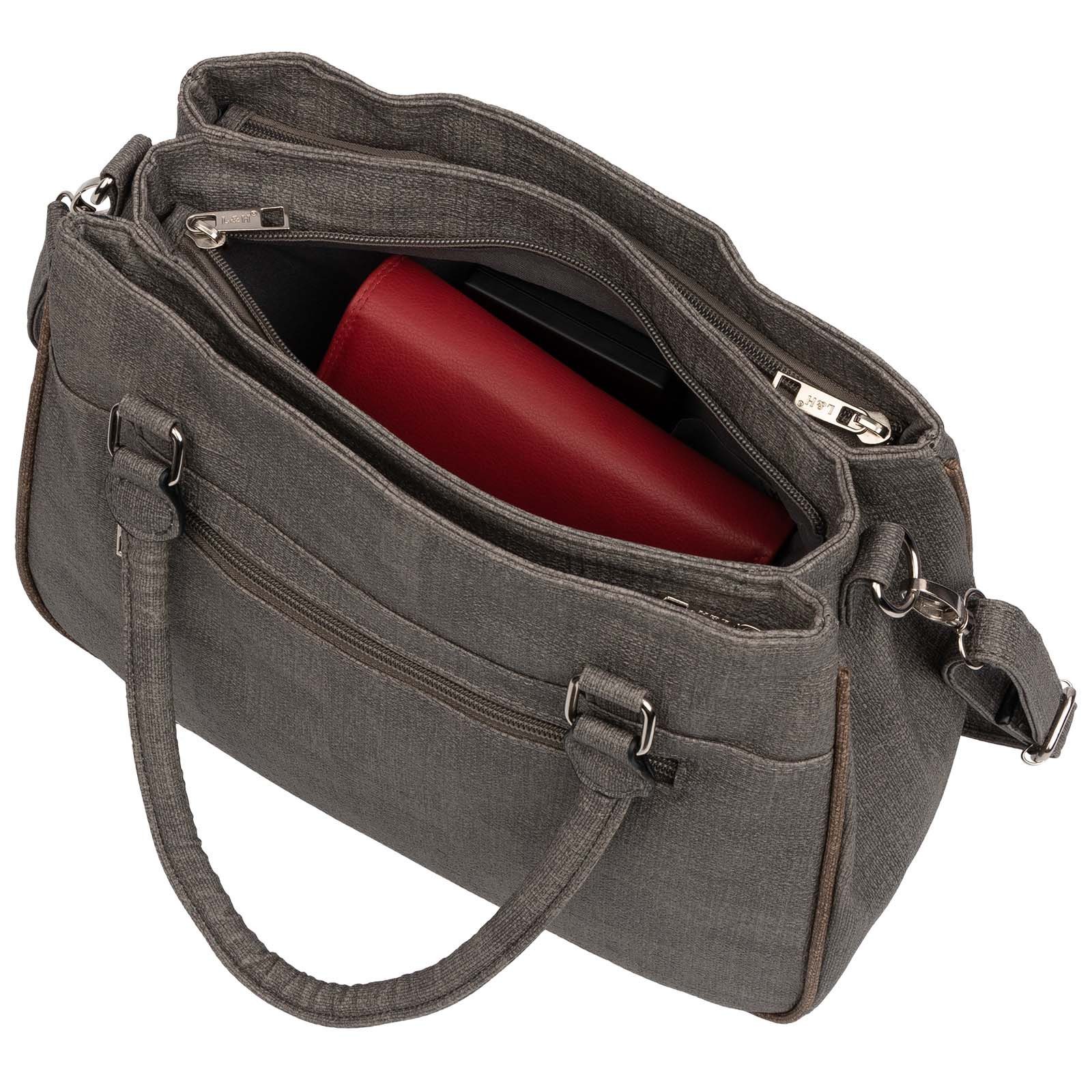 EAAKIE Umhängetasche Damen Tasche Schultertasche Umhängetasche Leder Optik Handtasche, als Schultertasche, Umhängetasche tragbar