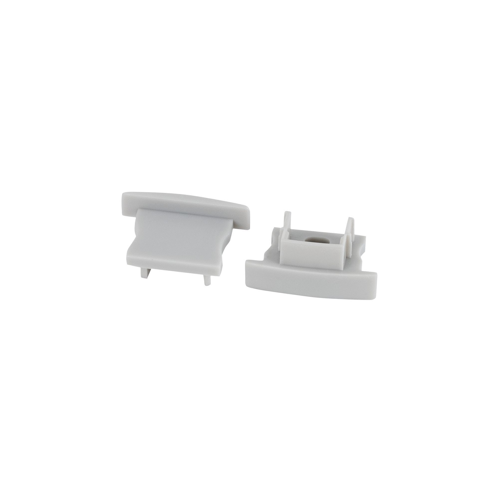 Artecta LED-Stripe-Profil Artecta Pro 17 Recessed End Caps Set mit 4 Stück