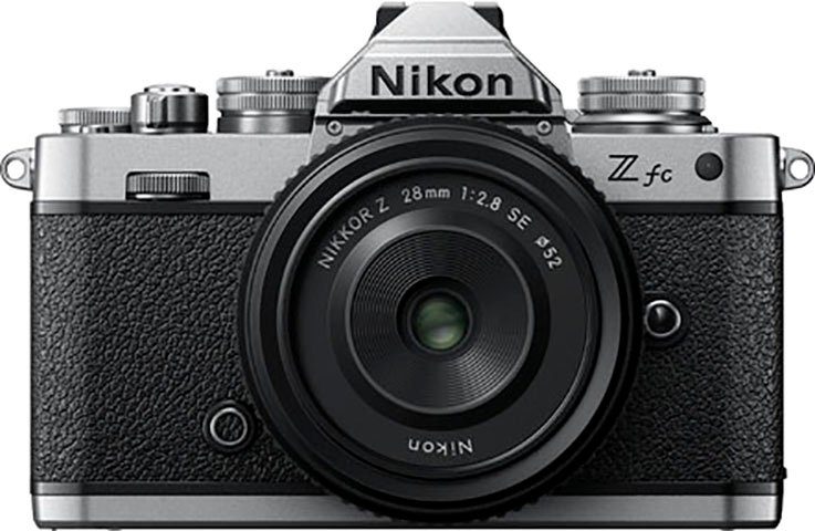 Nikon Kit Z fc + 28 SE Systemkamera (NIKKOR Z 28 mm 1:2,8 SE, 20,9 MP, Bluetooth, WLAN (WiFi)