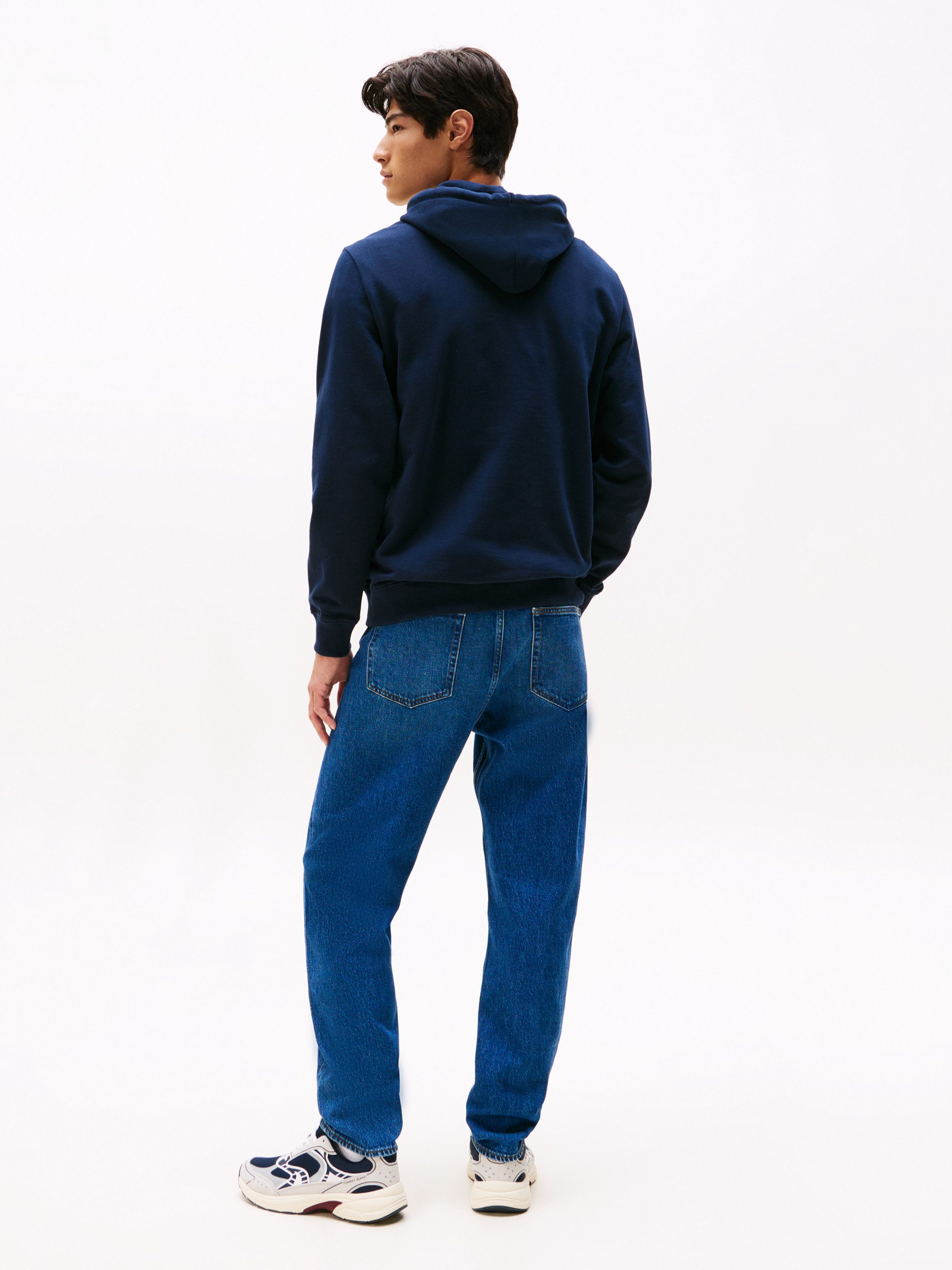Tommy Jeans Hoodie TJM RWB FLAG Regular Fit, Sweatshirt, mehrfarbiger Print