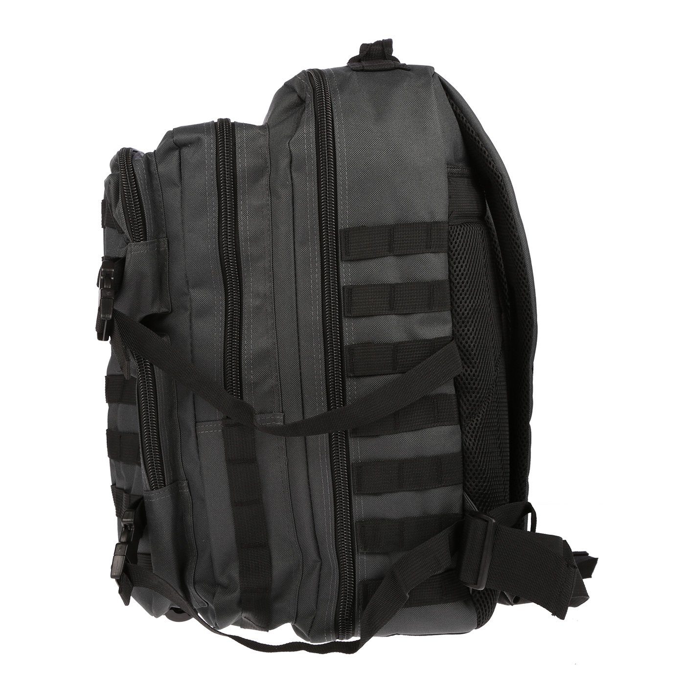 Rucksack Laptopfach L Backpack Tracking outdoor, großer Herren Unisex Military Rucksack Christian Outdoor Schule 50 Multifunktions Grau Wippermann Damen extra