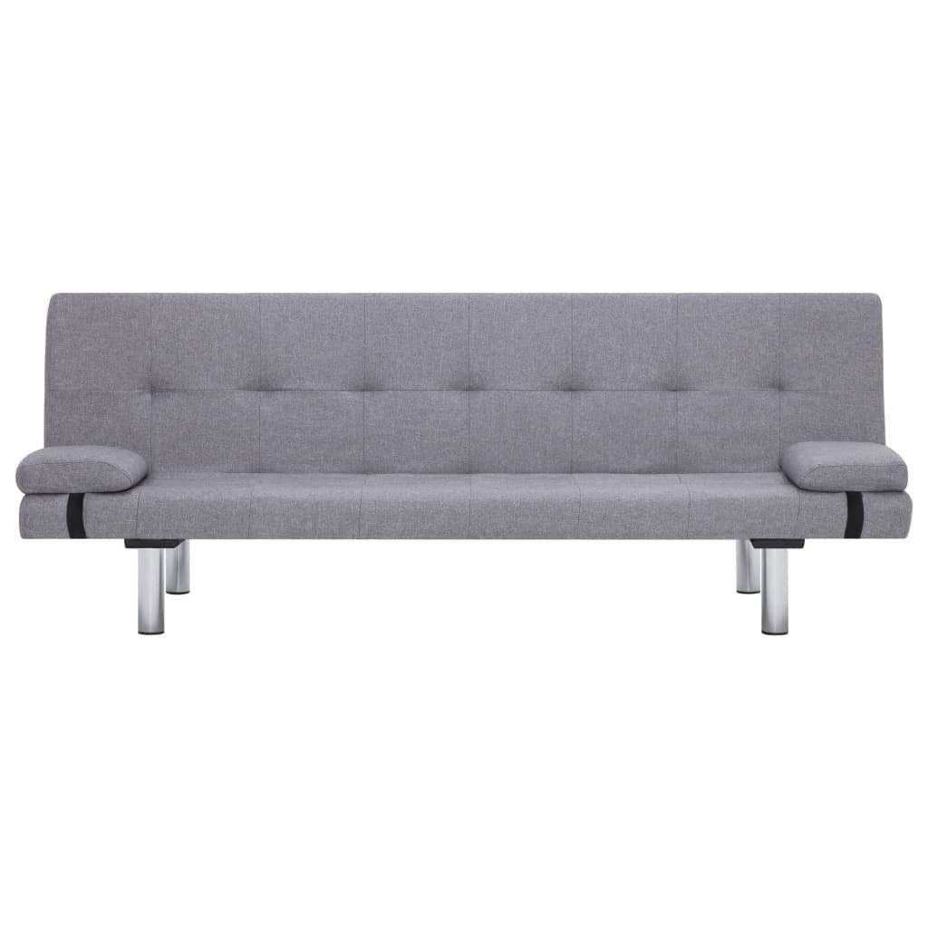 L/B/H: Sofa möbelando cm, Friedenfels, in Stoff 168x77x66 aus Hellgrau