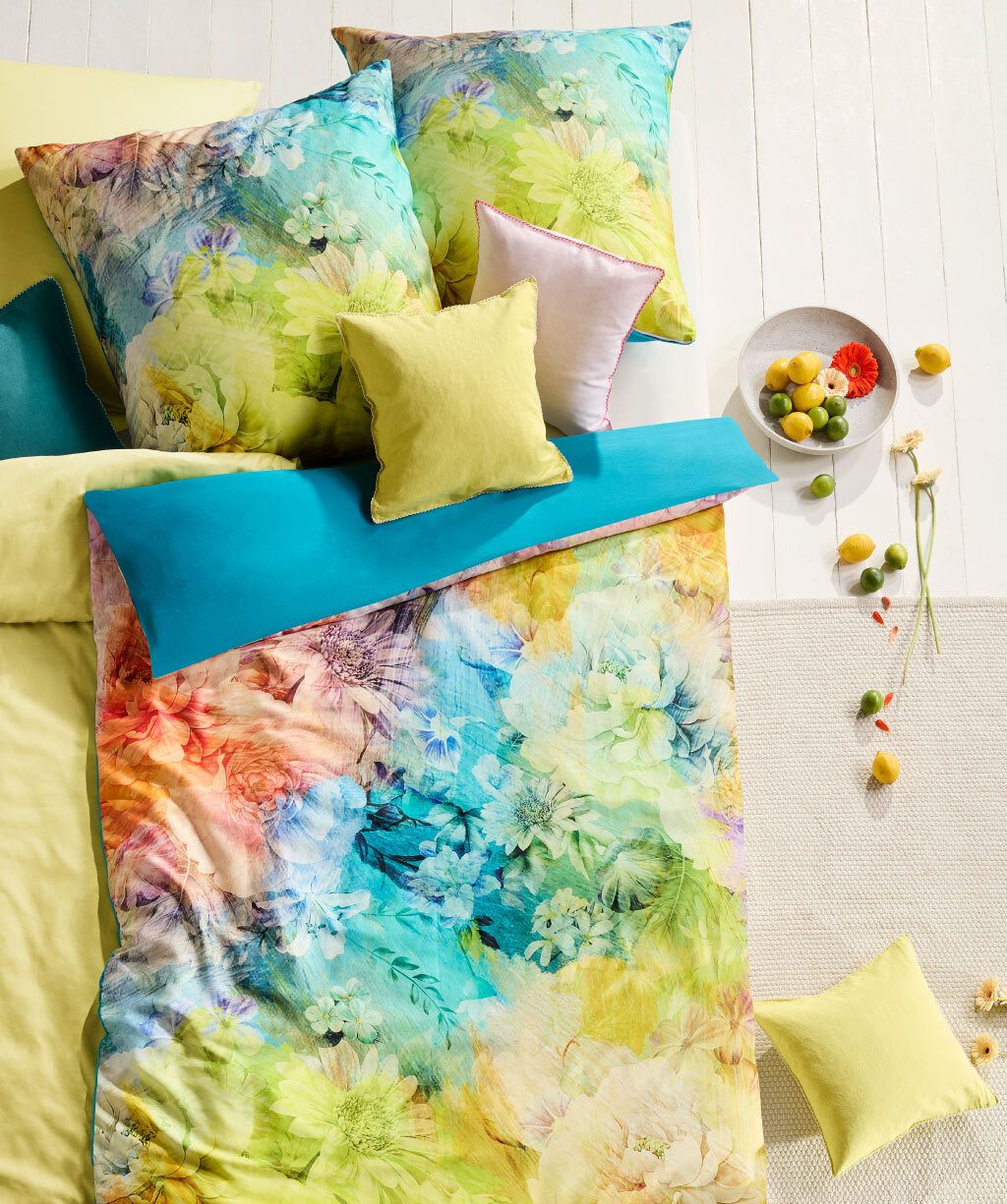 fleuresse Bettwäsche Baumwoll Bettwäsche Bed Art günstig online kaufen