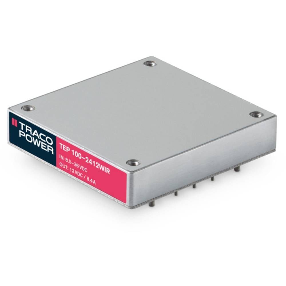 TracoPower Spannungswandler DC/DC-Wandler, TEP 100WIR-Serie TEP 100-7211WIR