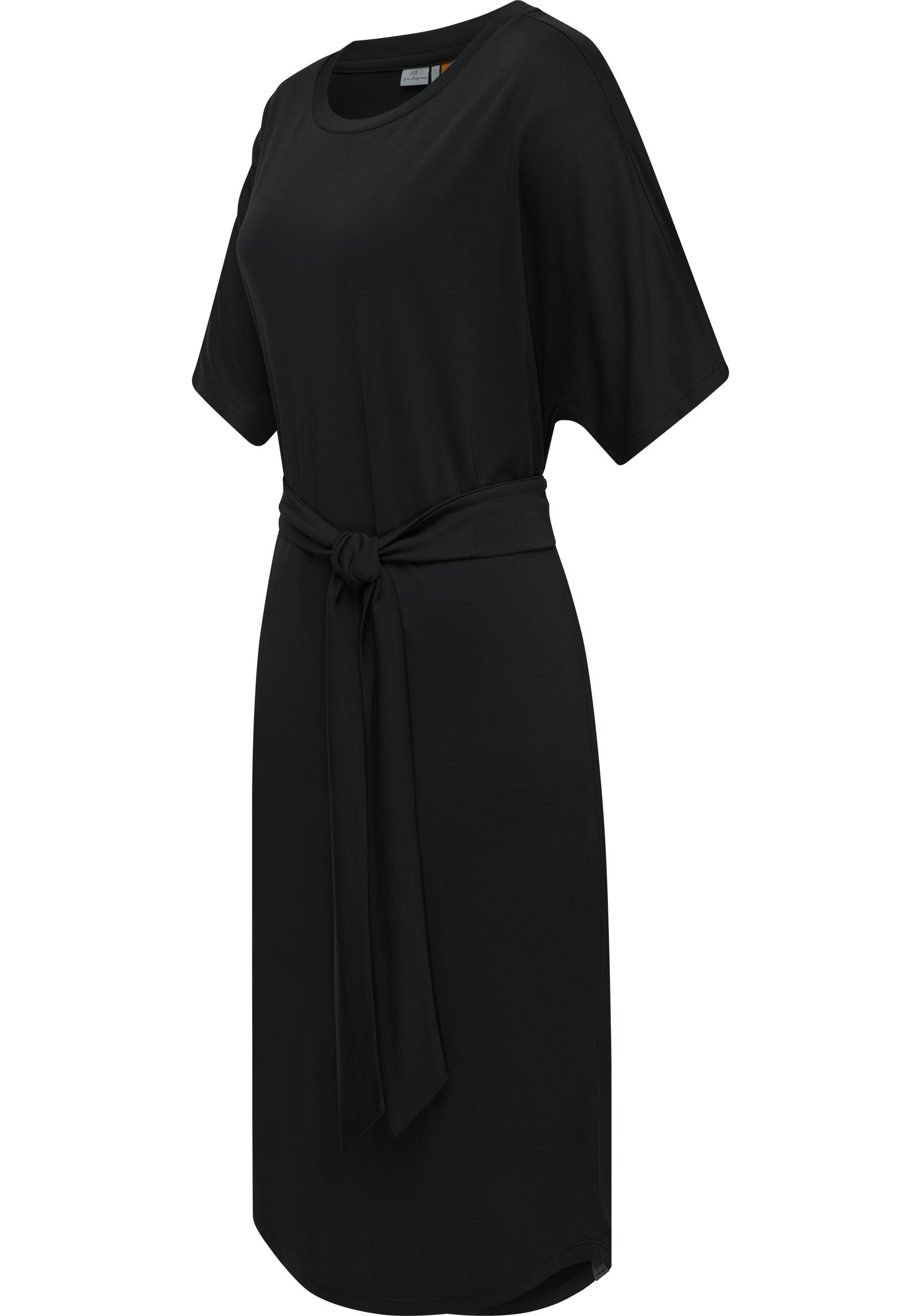 Ragwear Shirtkleid Pallerma stylisches Sommerkleid mit Bindeband an der Taille
